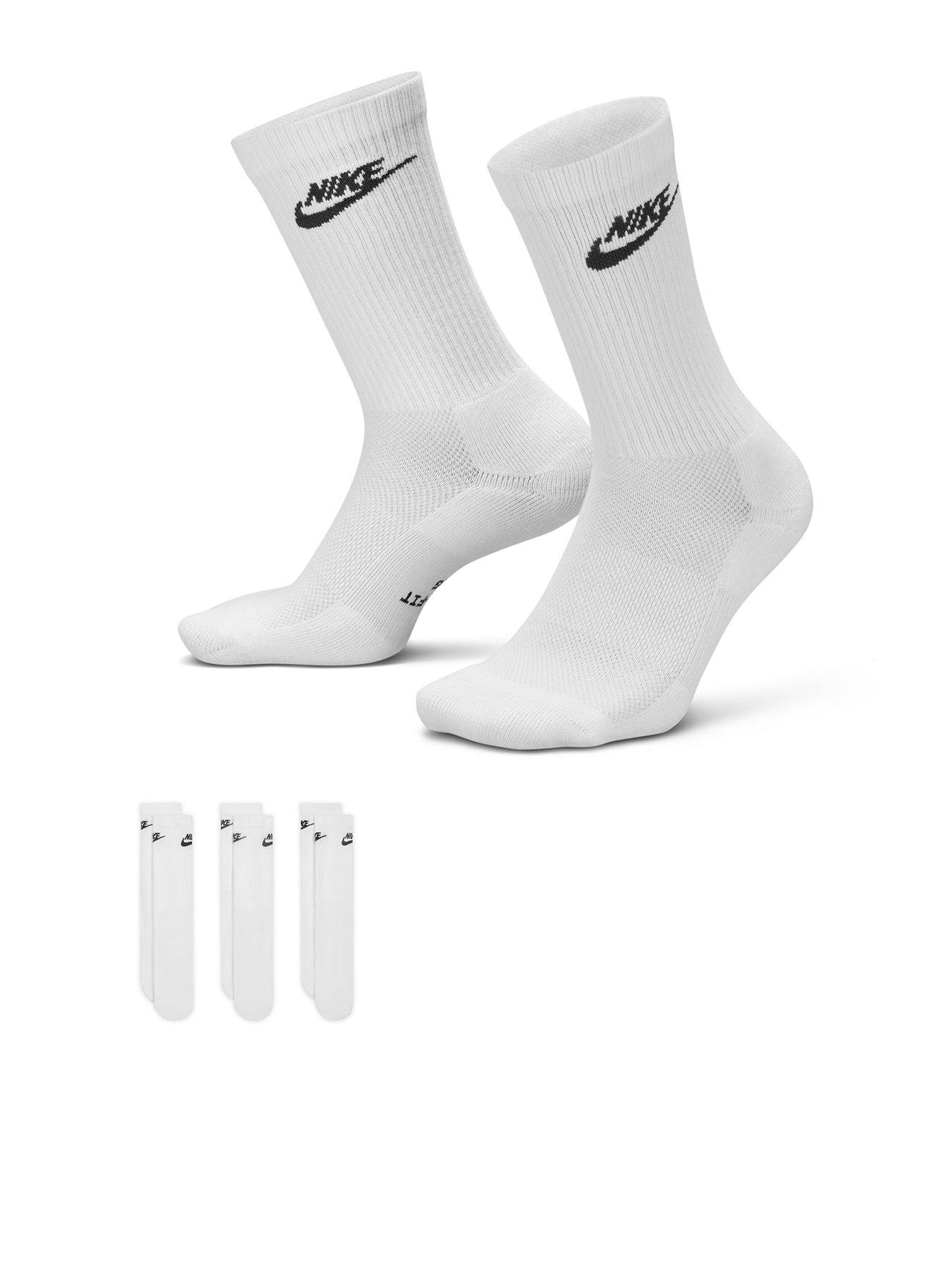 Image 1 of 4 of Nike Unisex Everyday Elevated Futura Crew Socks 3 Pack - Multi