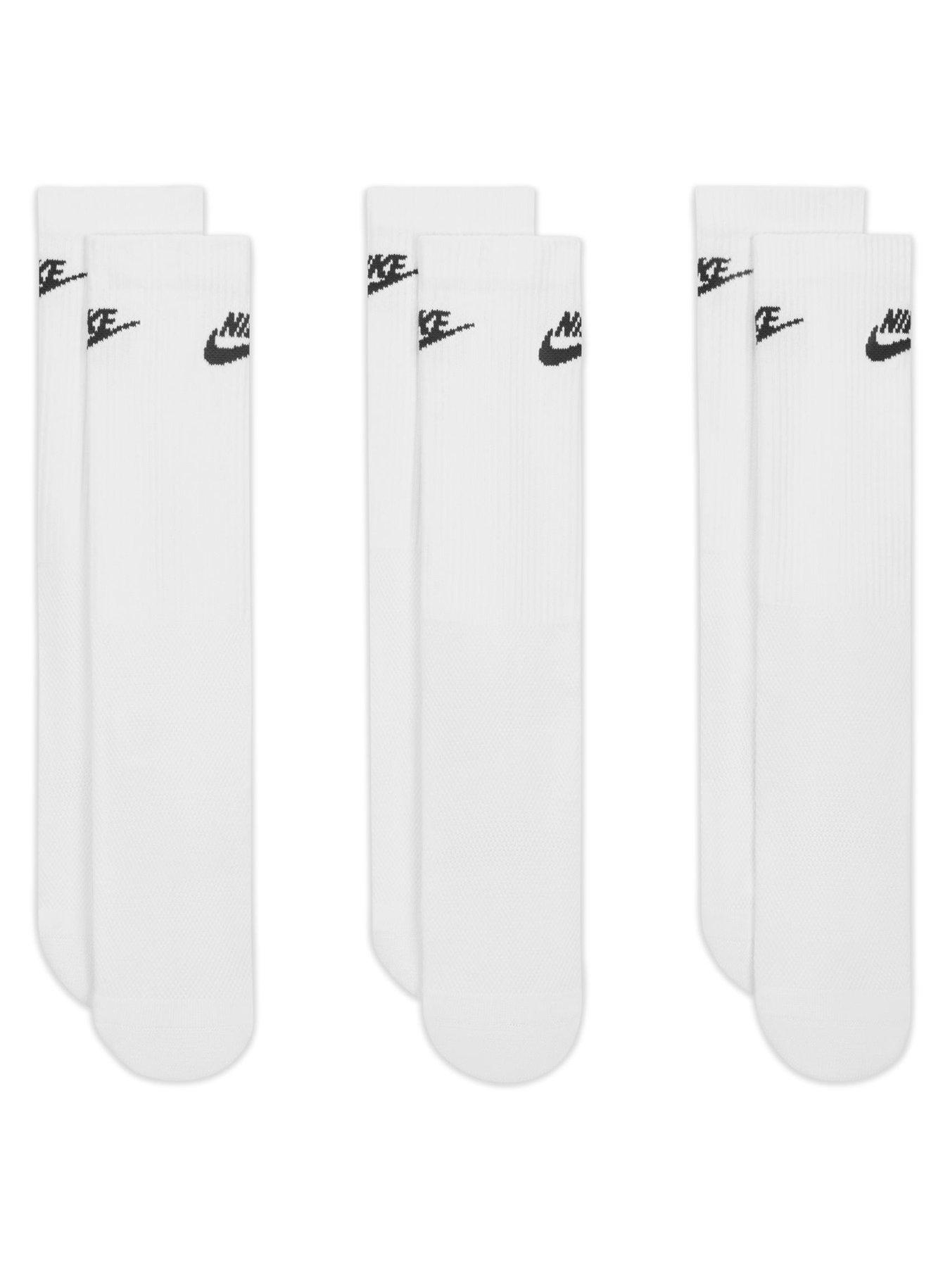 Image 2 of 4 of Nike Unisex Everyday Elevated Futura Crew Socks 3 Pack - Multi