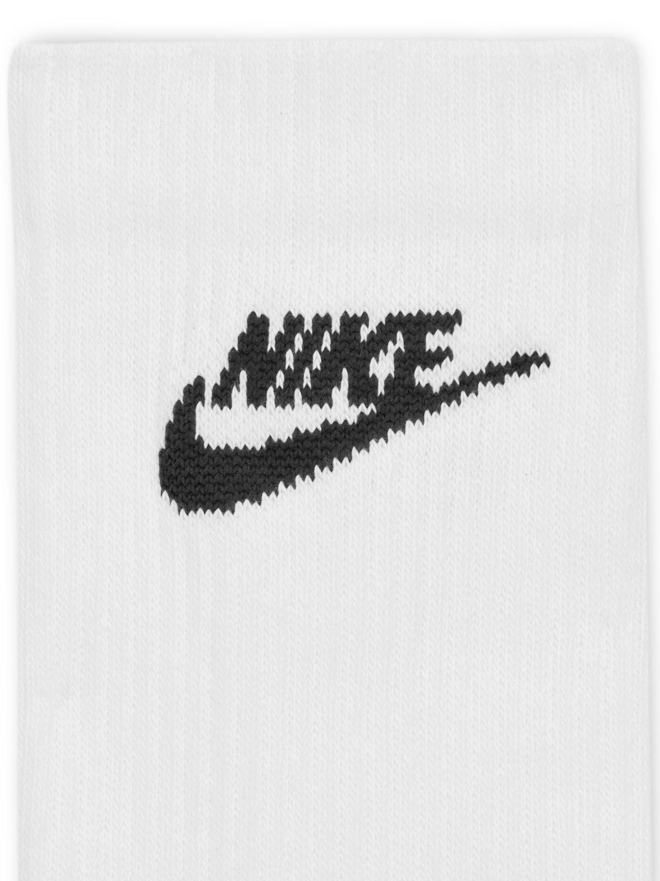 Image 4 of 4 of Nike Unisex Everyday Elevated Futura Crew Socks 3 Pack - Multi