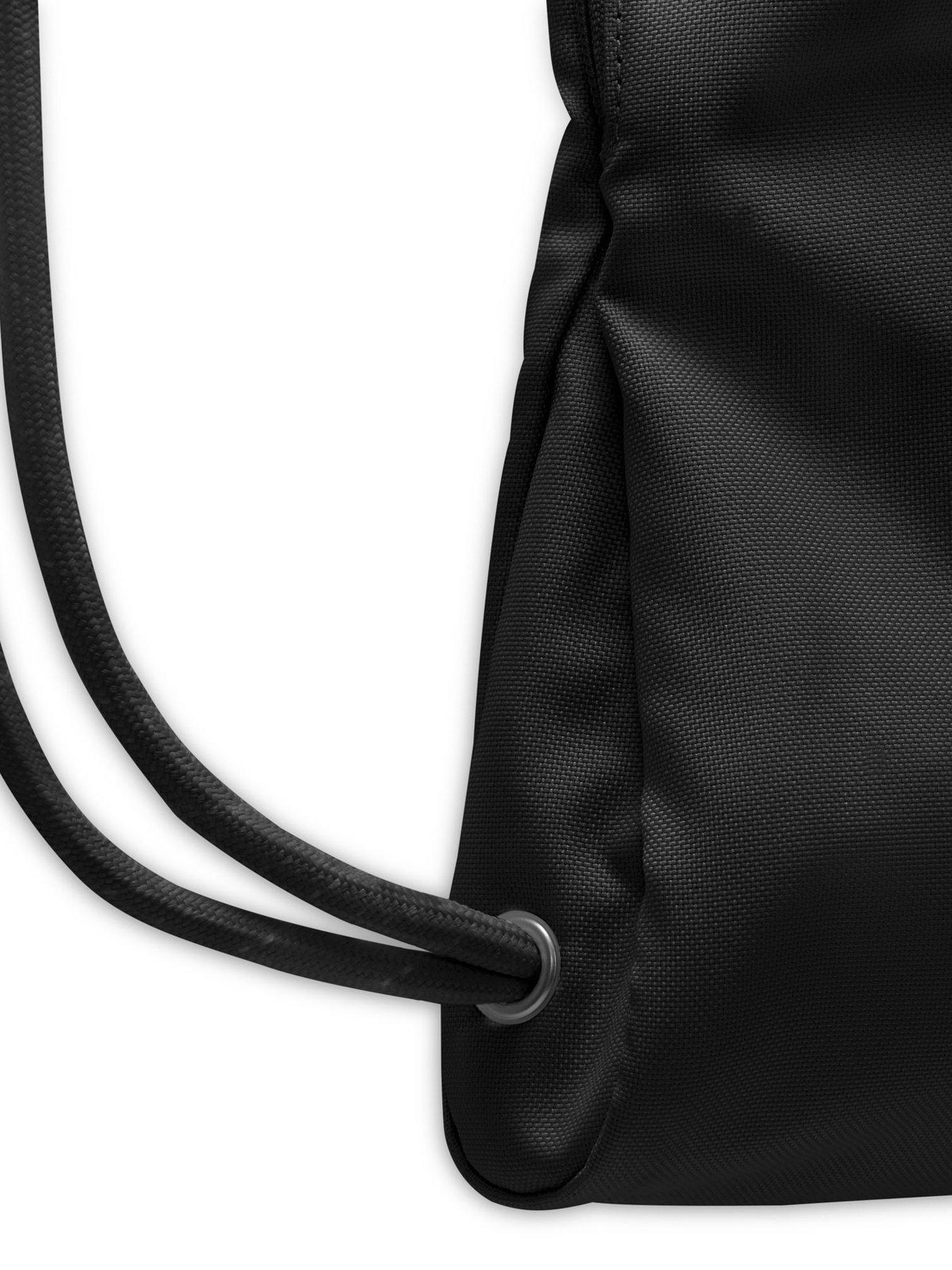 Image 5 of 6 of Nike Unisex Heritage Drawstring Bag 2.0 - Black