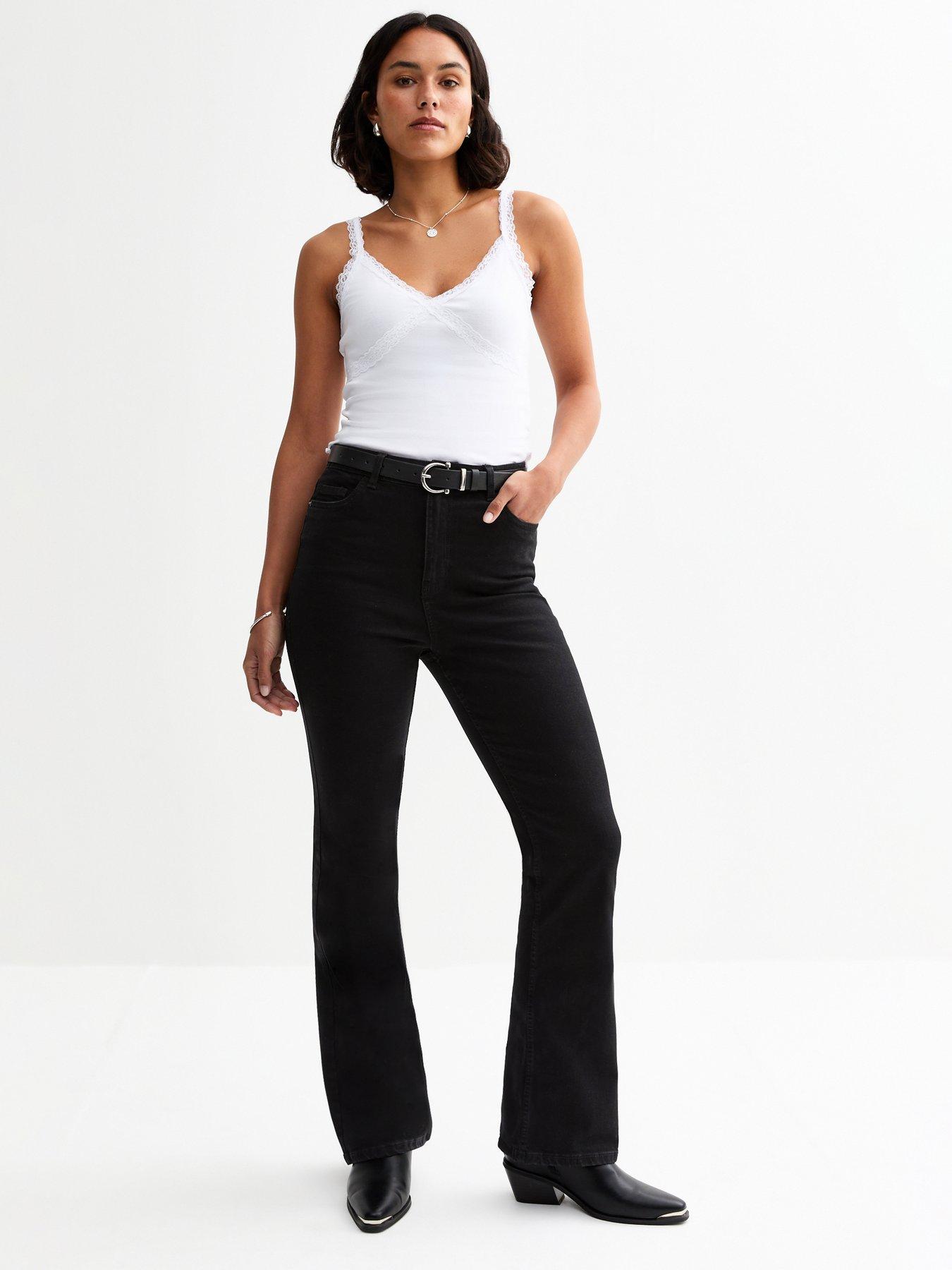 New Look Waist Enhance Quinn Bootcut Jeans - Black