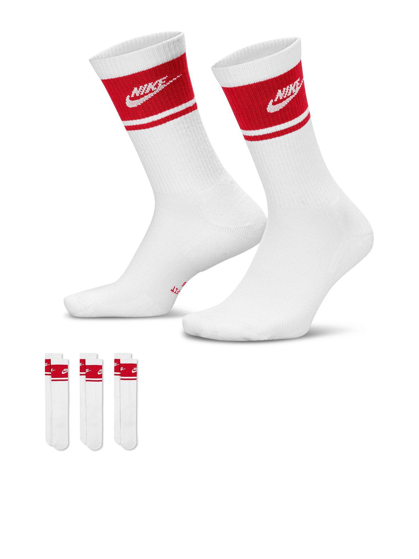 Image 1 of 4 of Nike Unisex Everyday Elevated Crew Socks 3 Pack - Multi