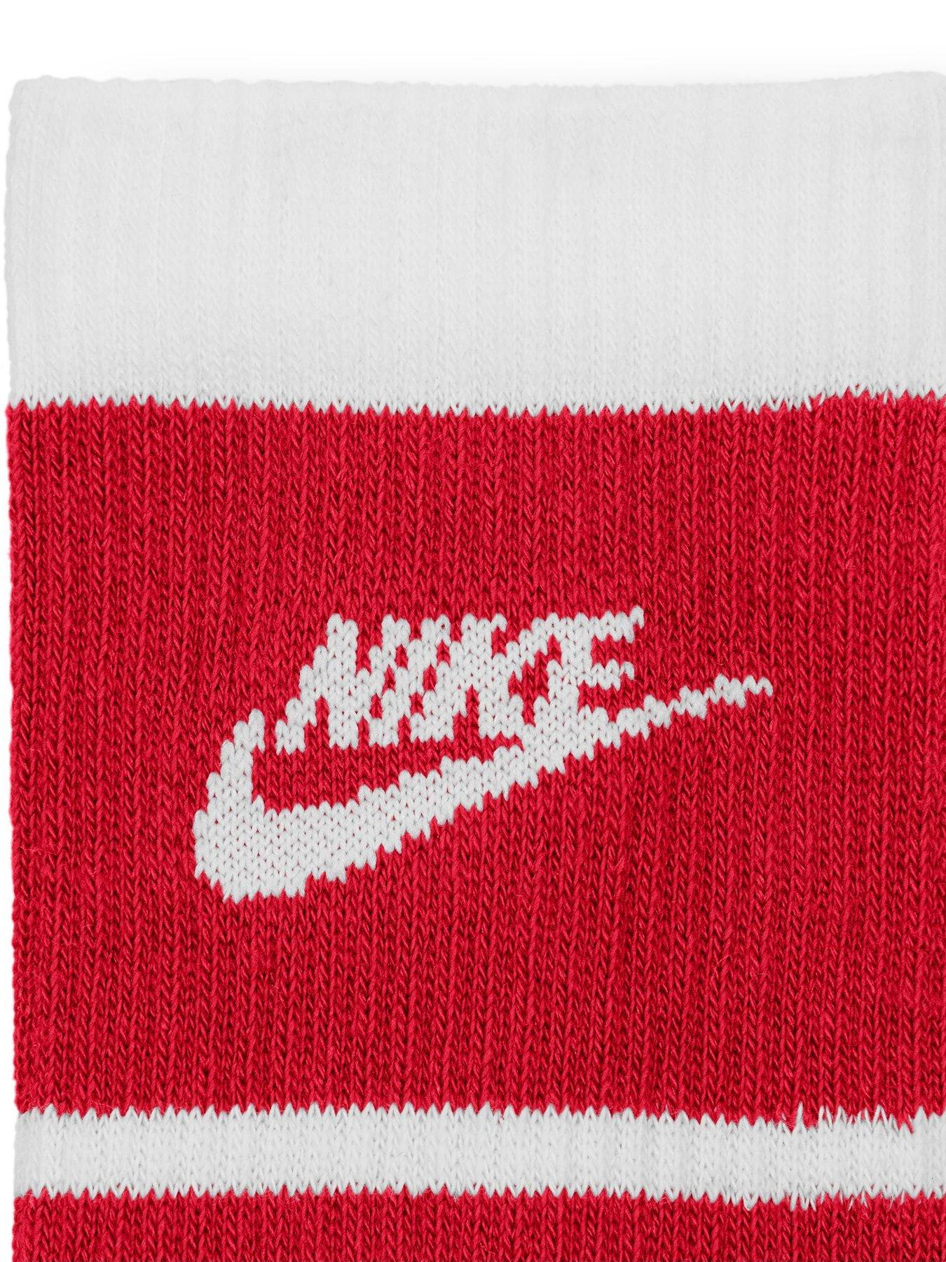 Image 4 of 4 of Nike Unisex Everyday Elevated Crew Socks 3 Pack - Multi