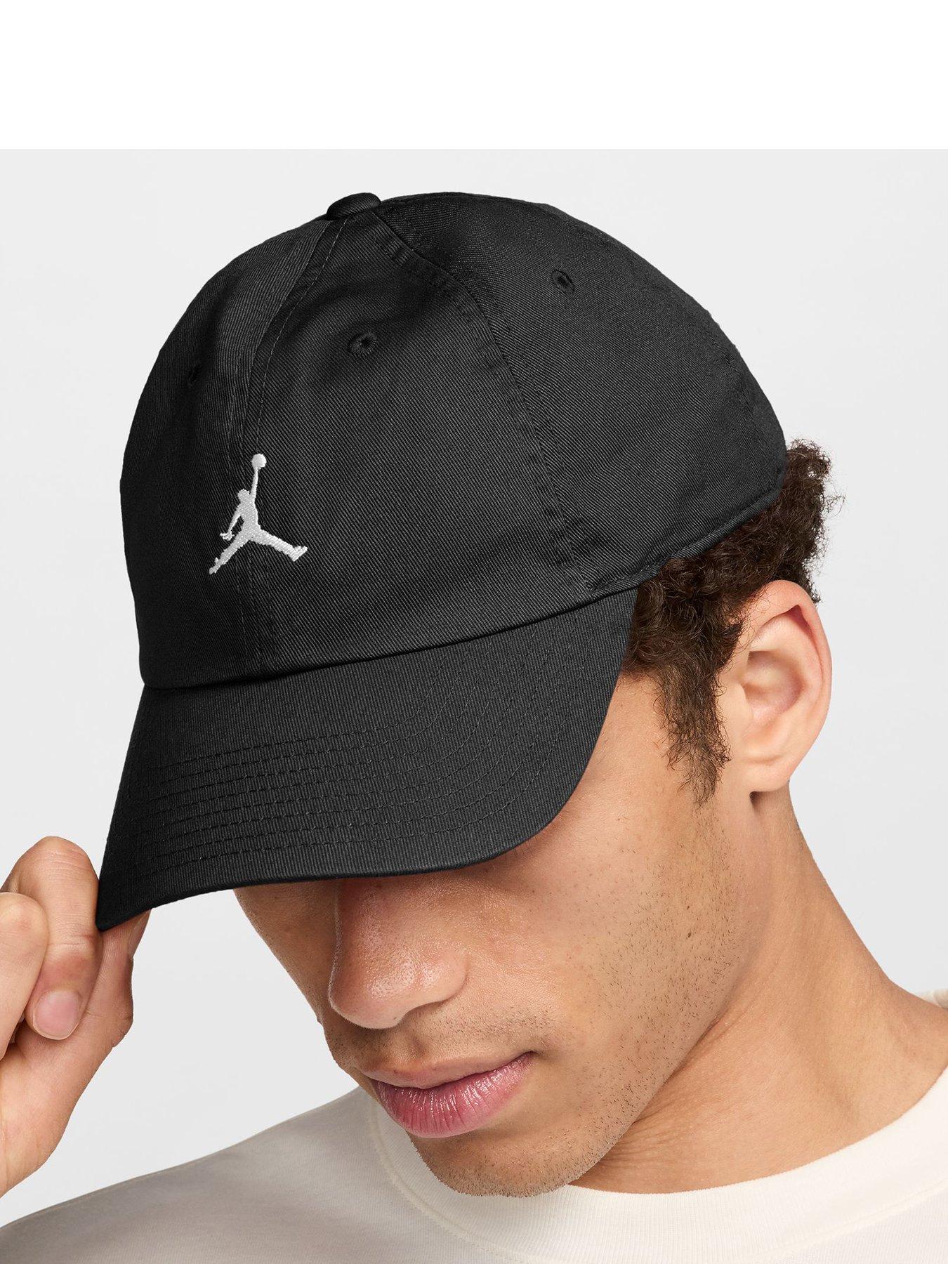 jordan-nike-unisex-club-unstructured-curved-bill-cap-blackfront