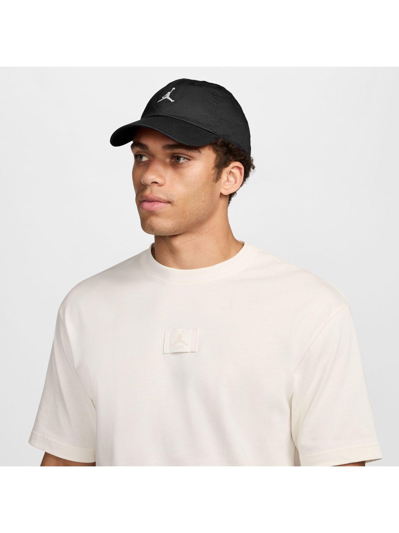 jordan-nike-unisex-club-unstructured-curved-bill-cap-blackstillFront