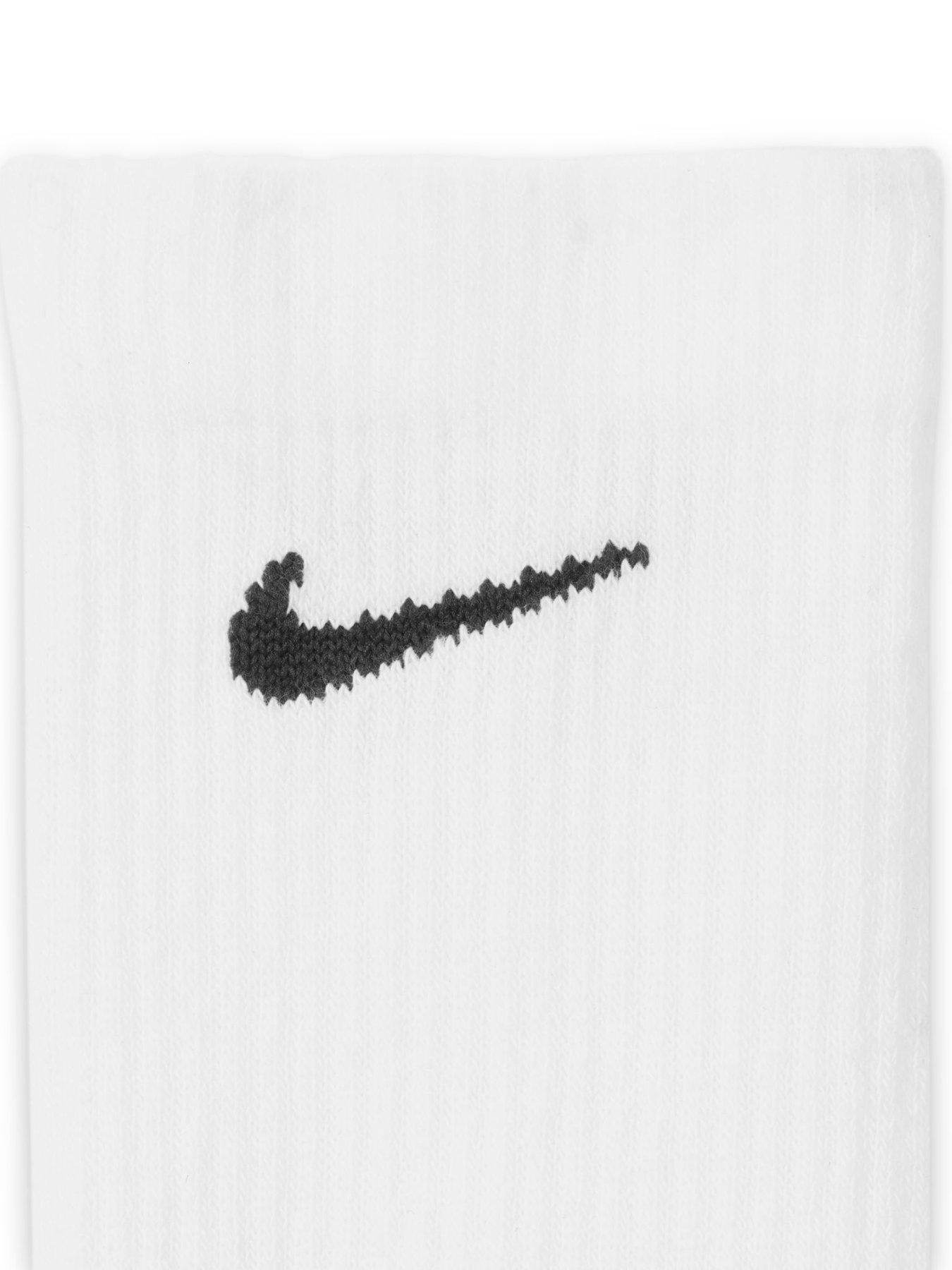 Image 4 of 4 of Nike Unisex Everyday Elevated Crew Socks 6 Pack - White