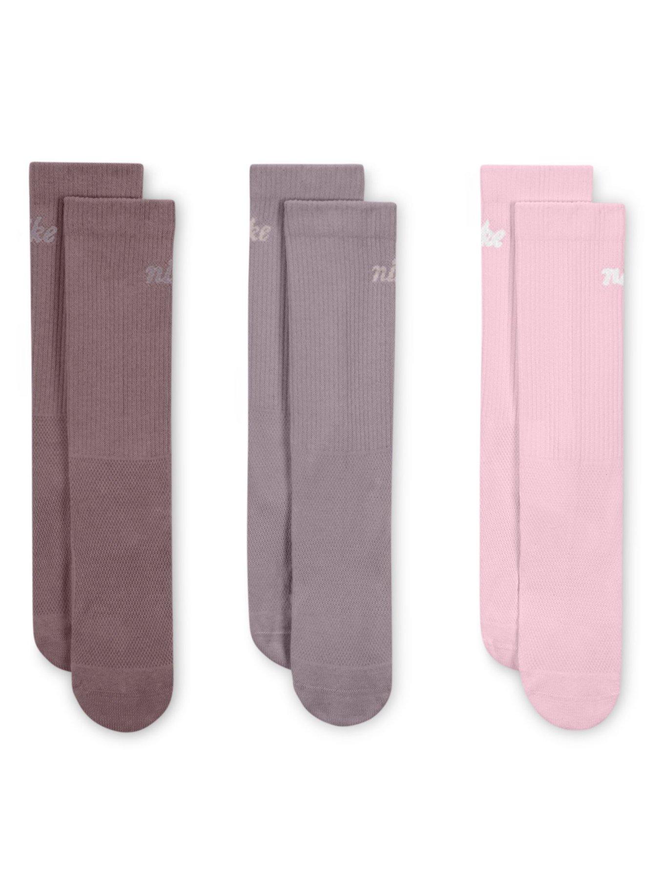 Image 2 of 4 of Nike Unisex Everyday Elevated Graphic Crew Socks 3 Pack - Multi