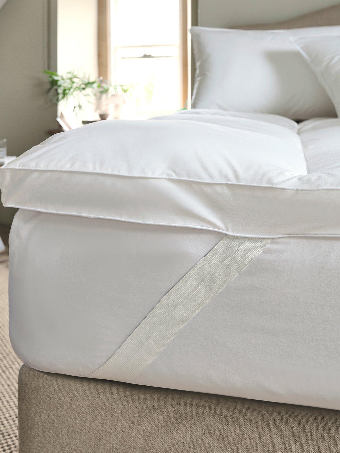 Image 1 of 3 of Christy Cloud Loft Filled Mattress Protector- Double