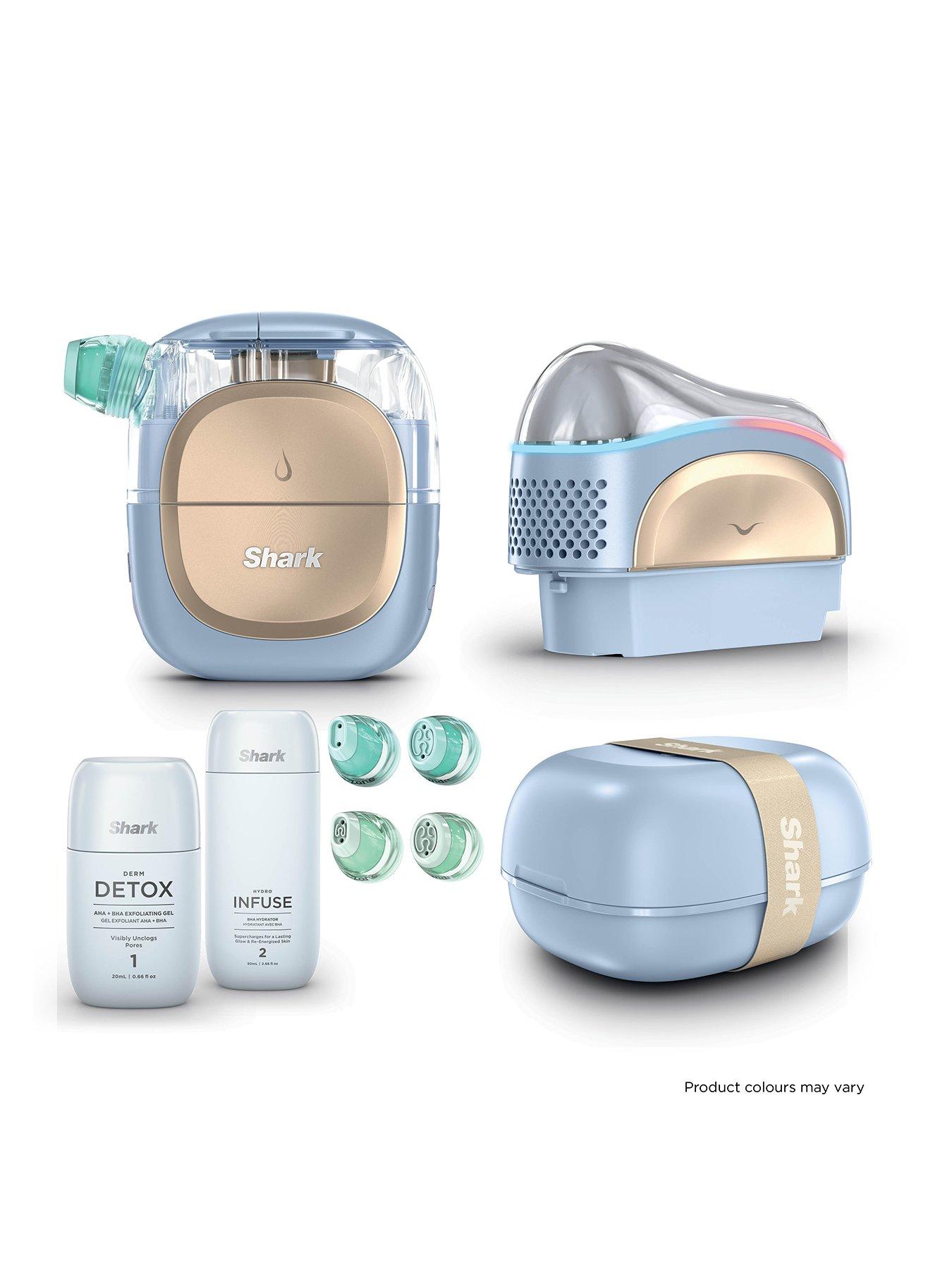Image 1 of 7 of Shark FacialPro Glow + Depuffi at home facial - Spa Blue