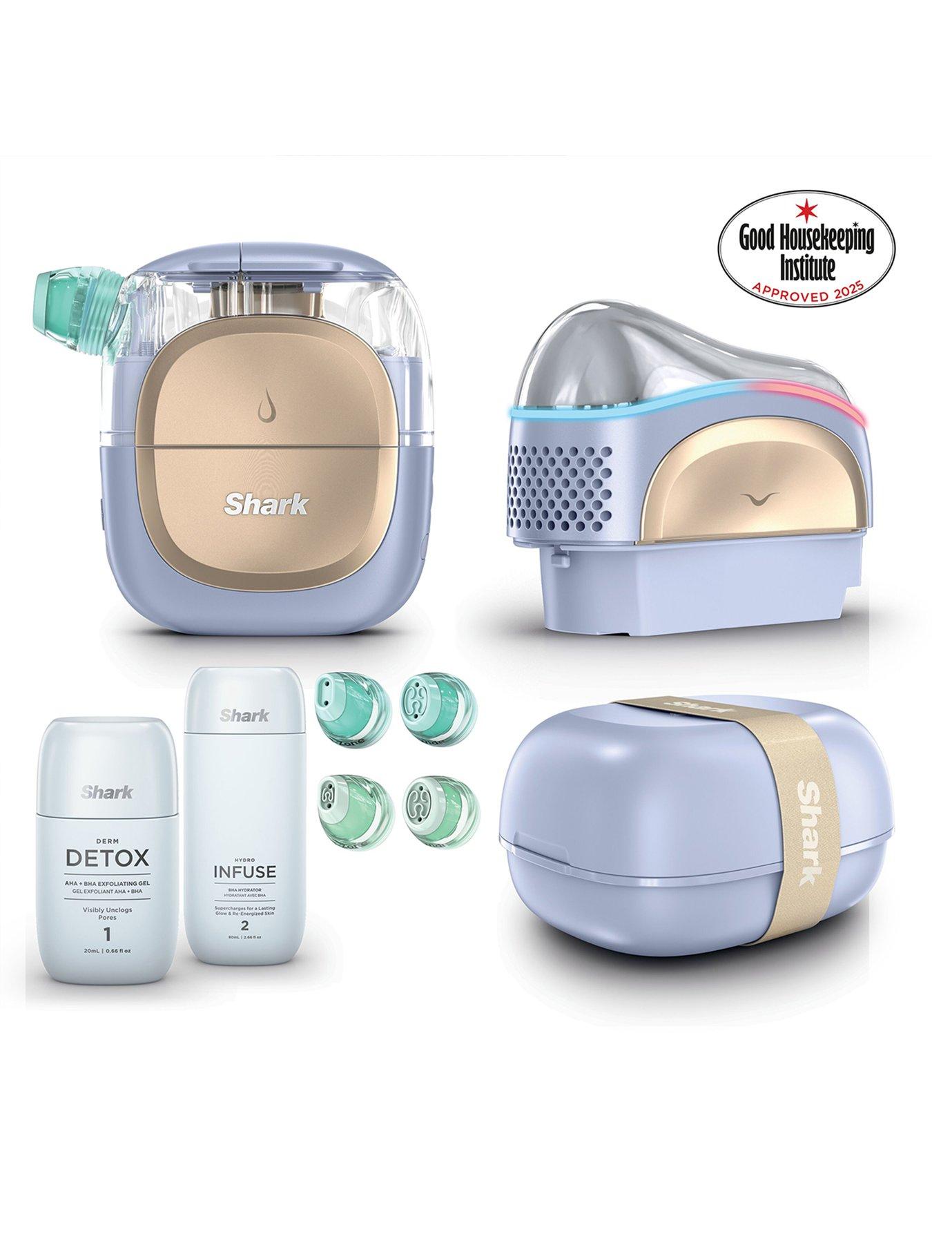 Image 2 of 7 of Shark FacialPro Glow + Depuffi at home facial - Spa Blue