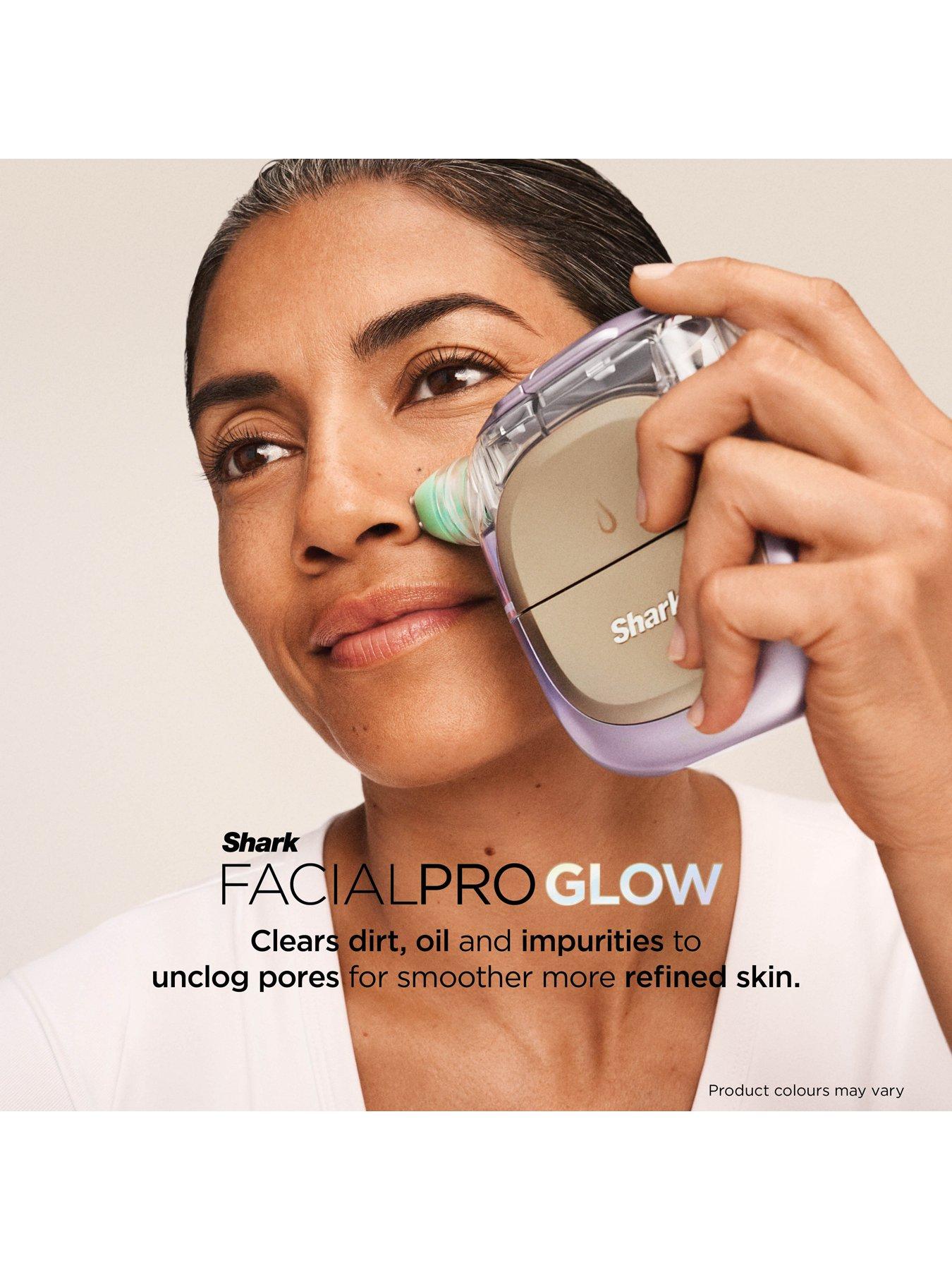 Image 3 of 7 of Shark FacialPro Glow + Depuffi at home facial - Spa Blue
