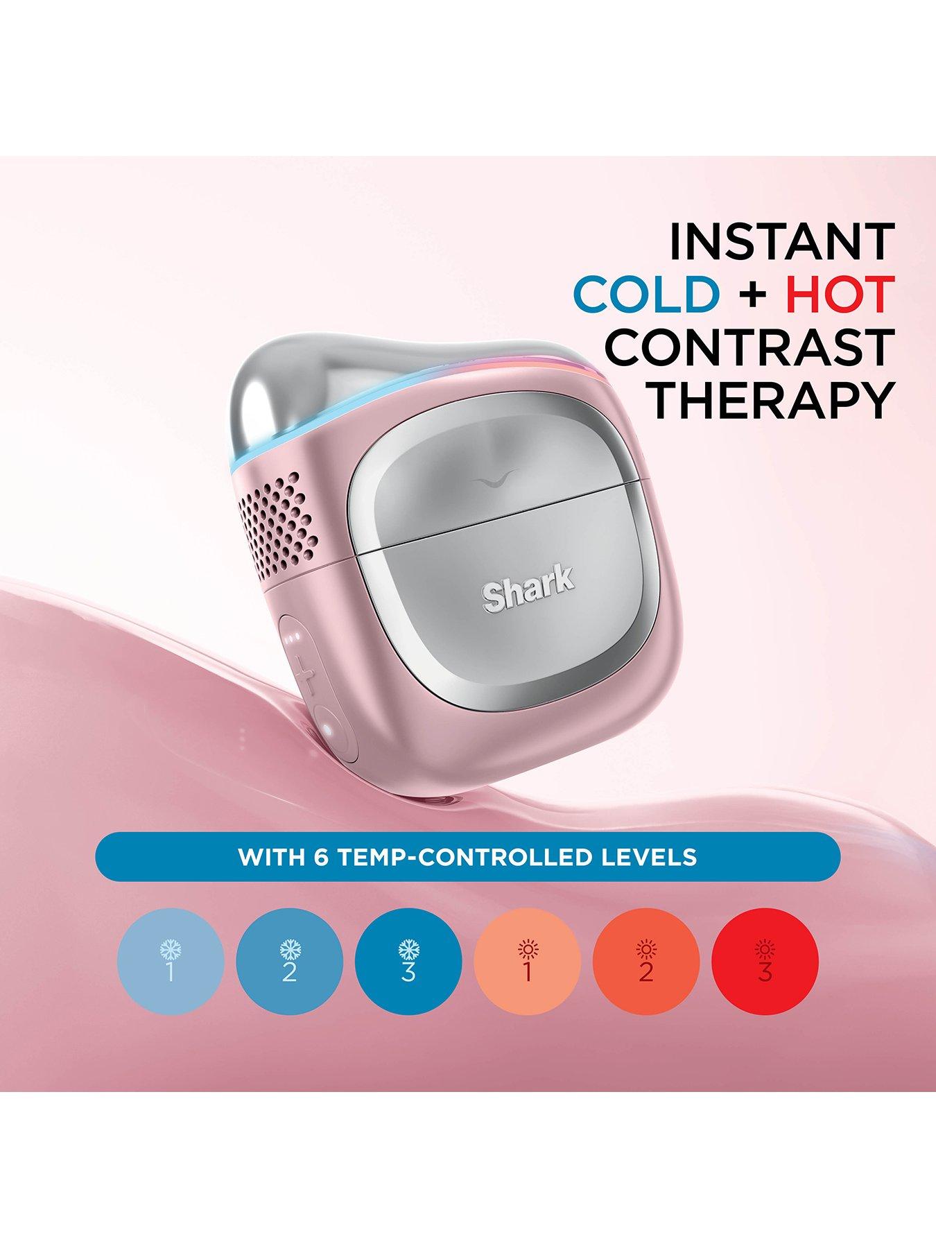 Image 2 of 6 of Shark Shark Depuffi contrast therapy sculpting tool - Peony Pink