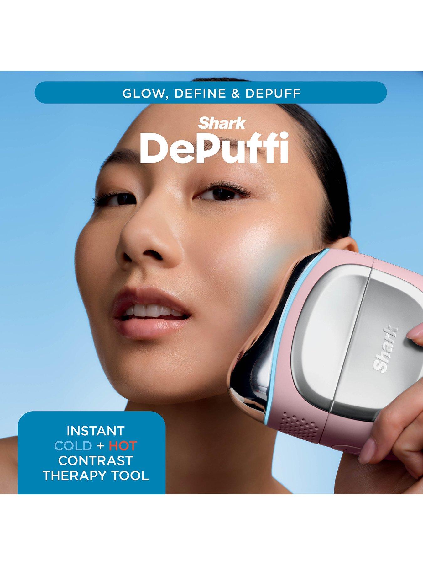 Image 5 of 6 of Shark Shark Depuffi contrast therapy sculpting tool - Peony Pink