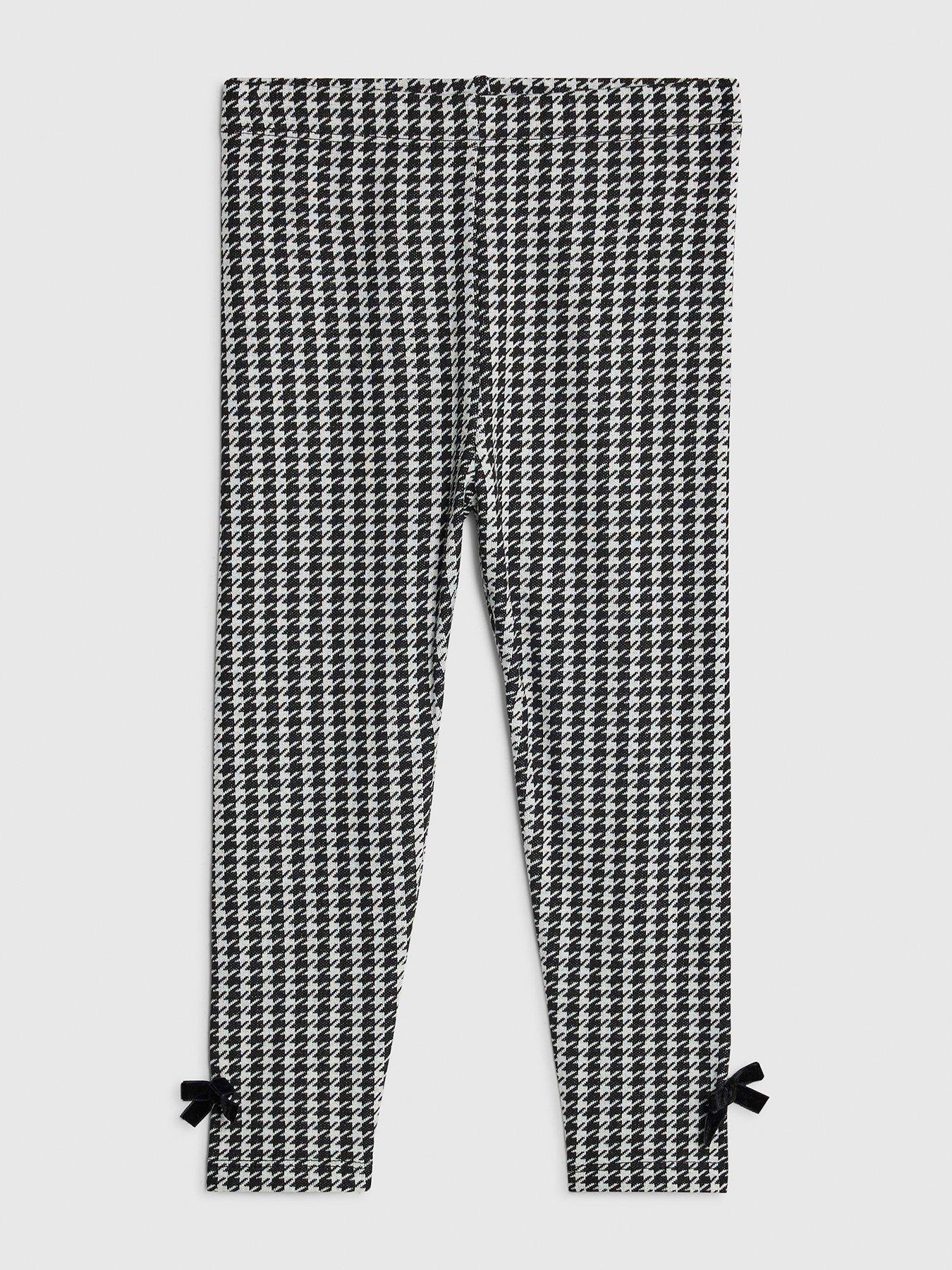 river-island-mini-girls-dogtooth-bow-leggings-black