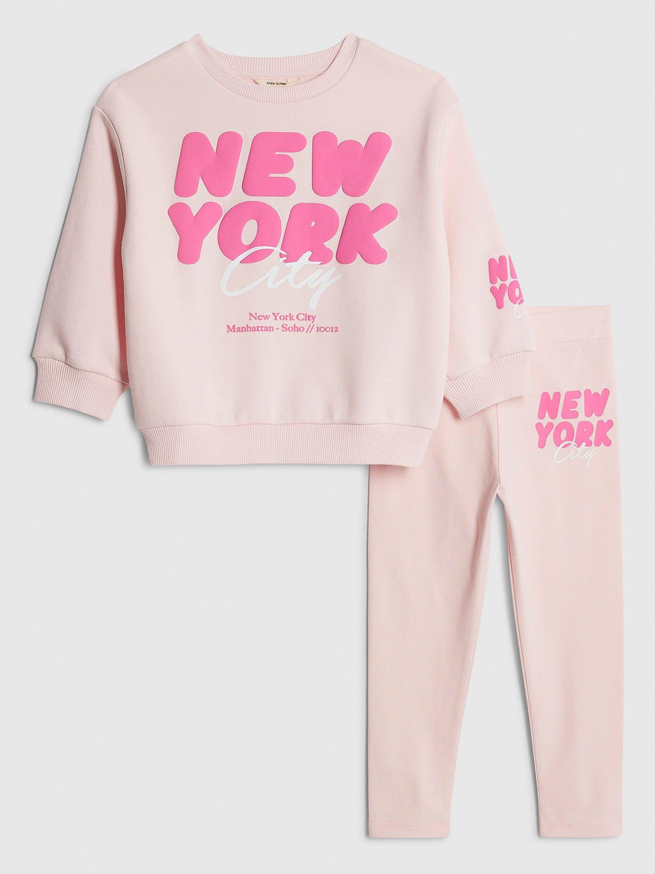 river-island-mini-girls-new-york-sweatshirt-set-pink