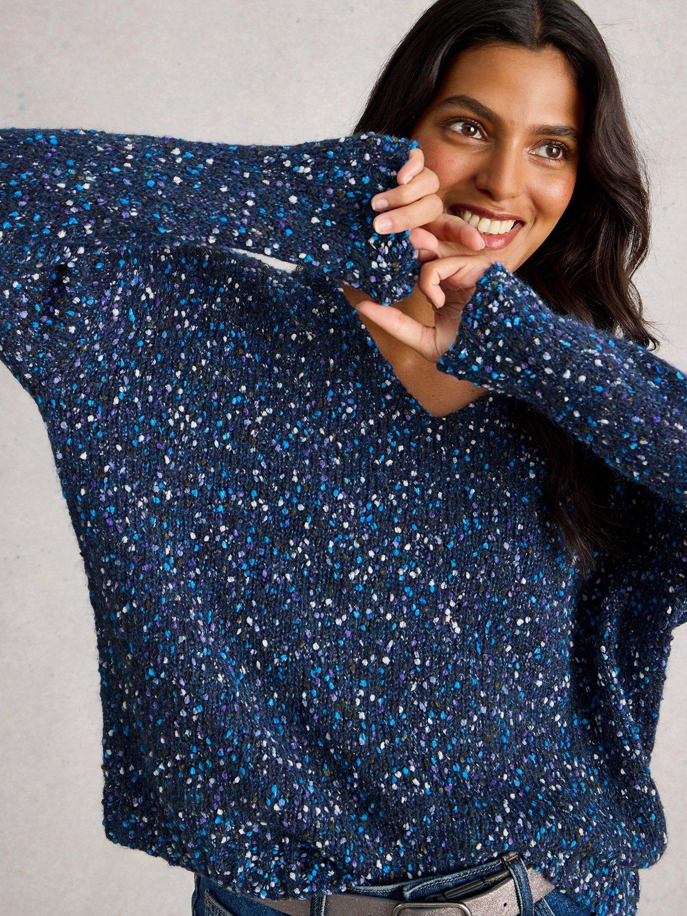 white-stuff-textured-v-neck-jumper-bluefront