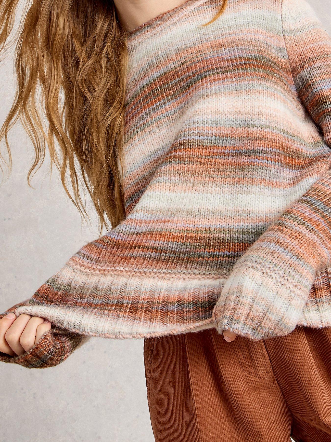 Image 4 of 6 of White Stuff Sabrina Spacedye Jumper - Multi