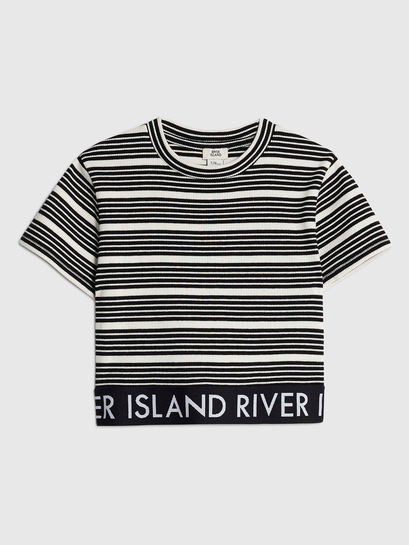 river-island-older-girls-stripe-waistband-top-black