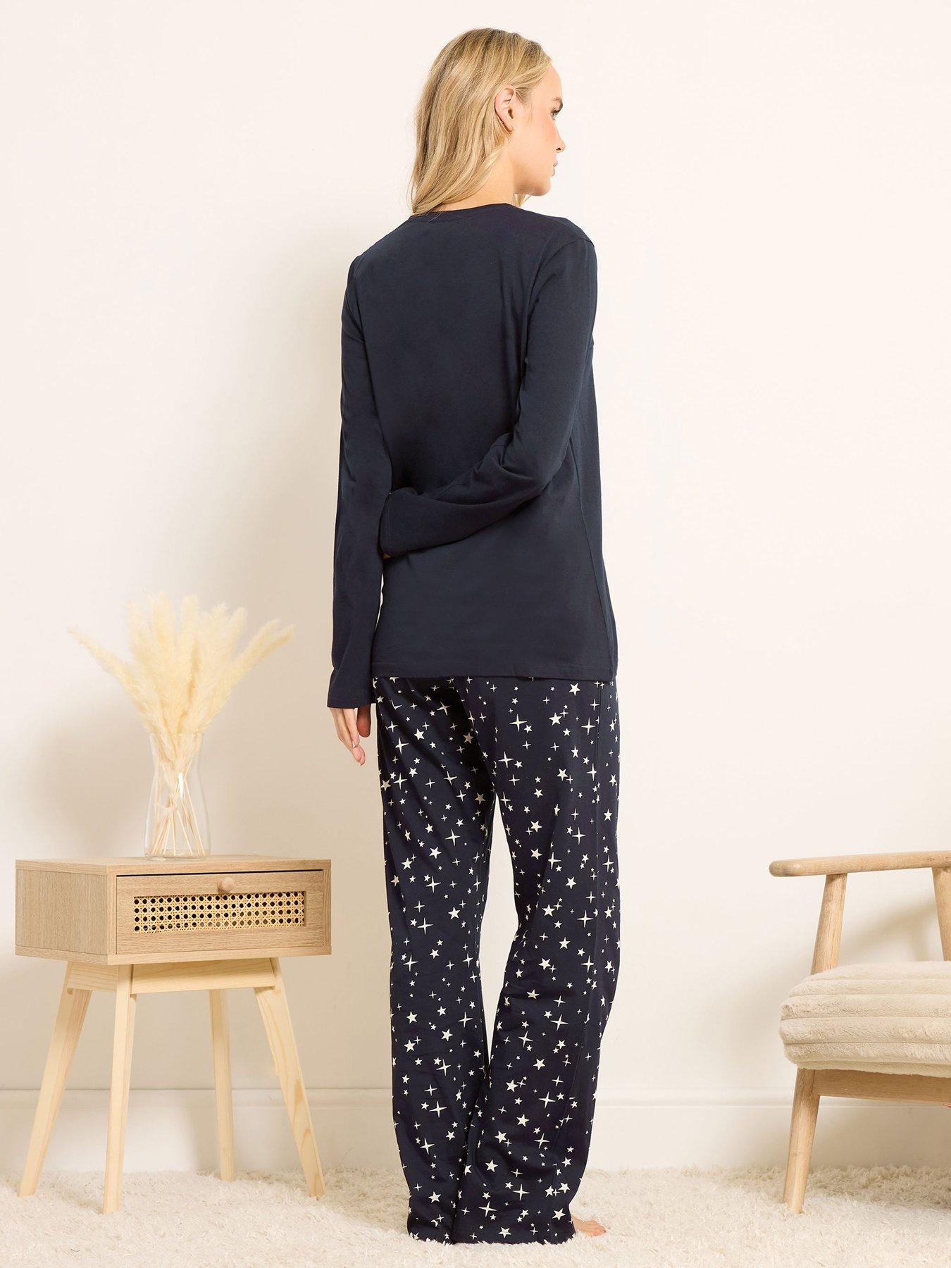 long-tall-sally-sleepy-season-pyjama-set-bluestillFront