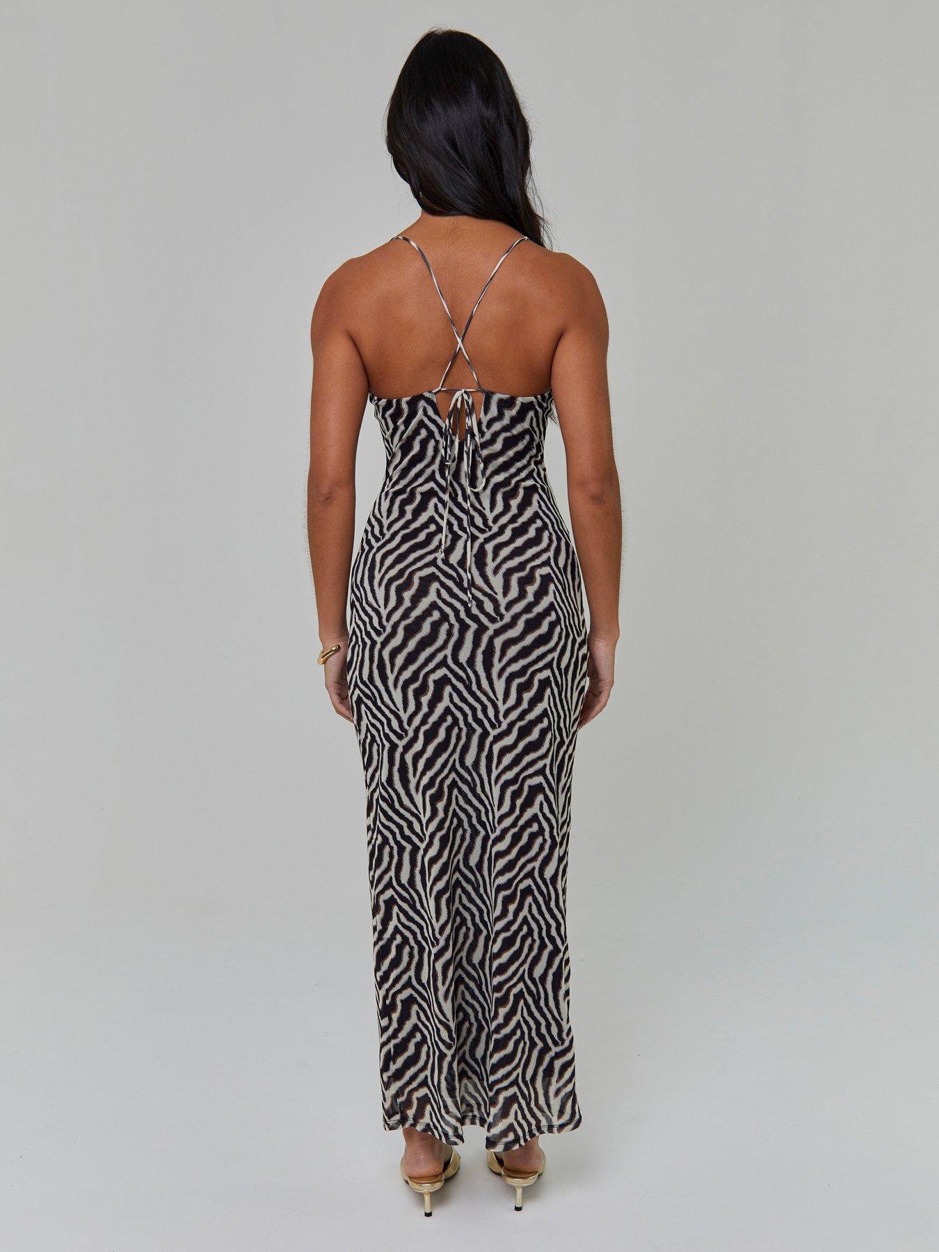 south-beach-clara-zebra-print-beaded-mesh-beach-maxi-dress-multistillFront