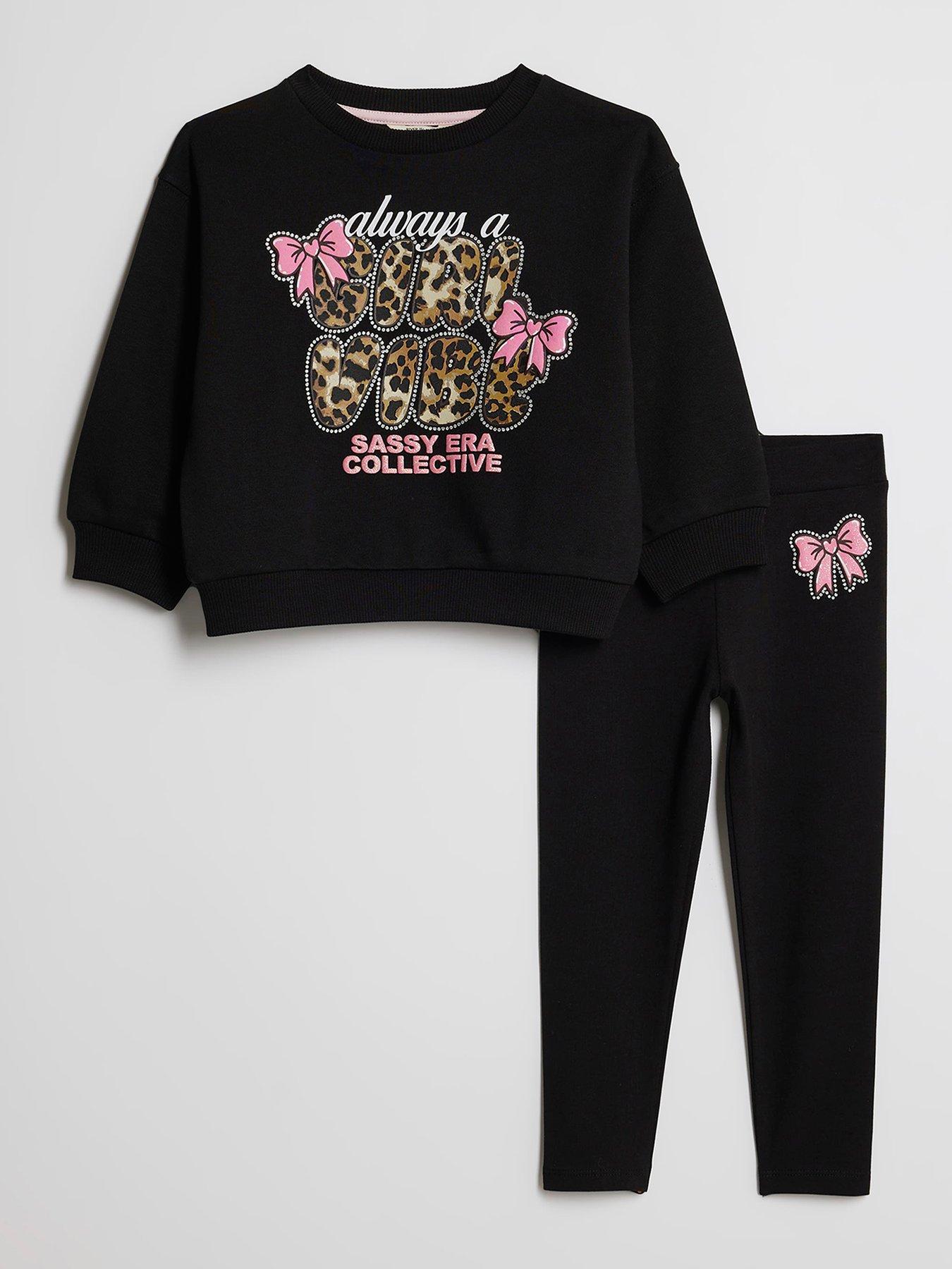 river-island-mini-girls-girl-vibe-bow-sweatshirt-set-black