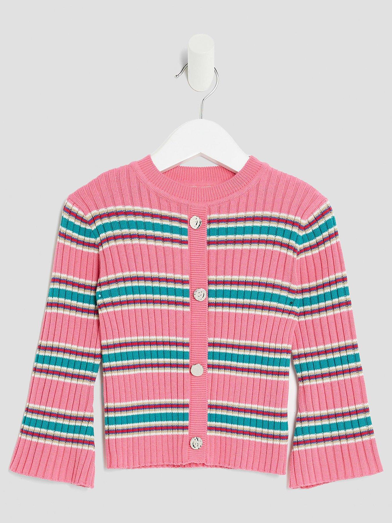 river-island-mini-girls-knitted-striped-cardigan-pink