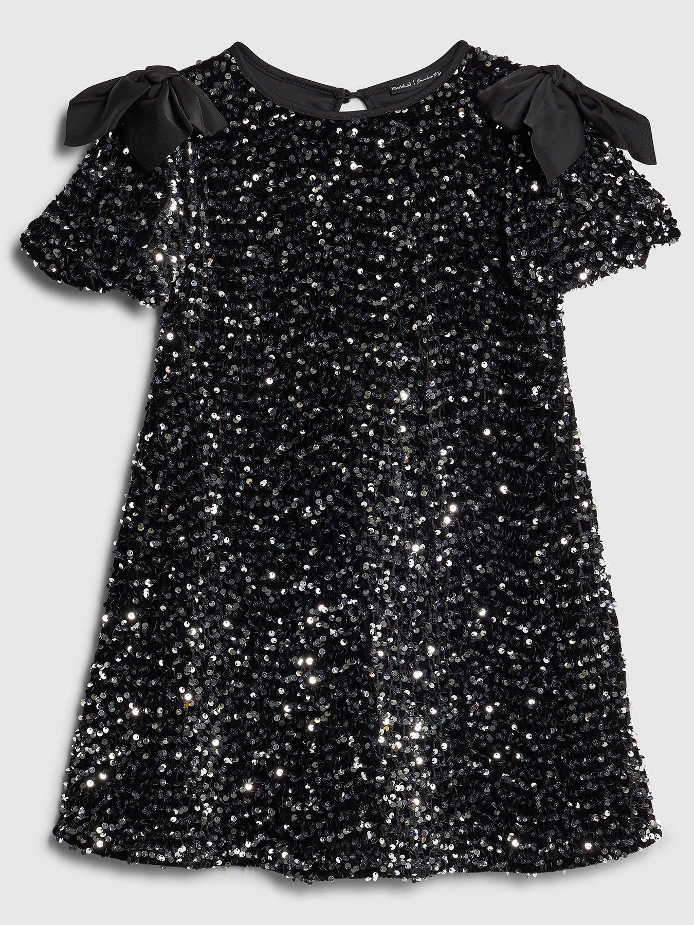 river-island-older-girls-sequin-bow-dress-black