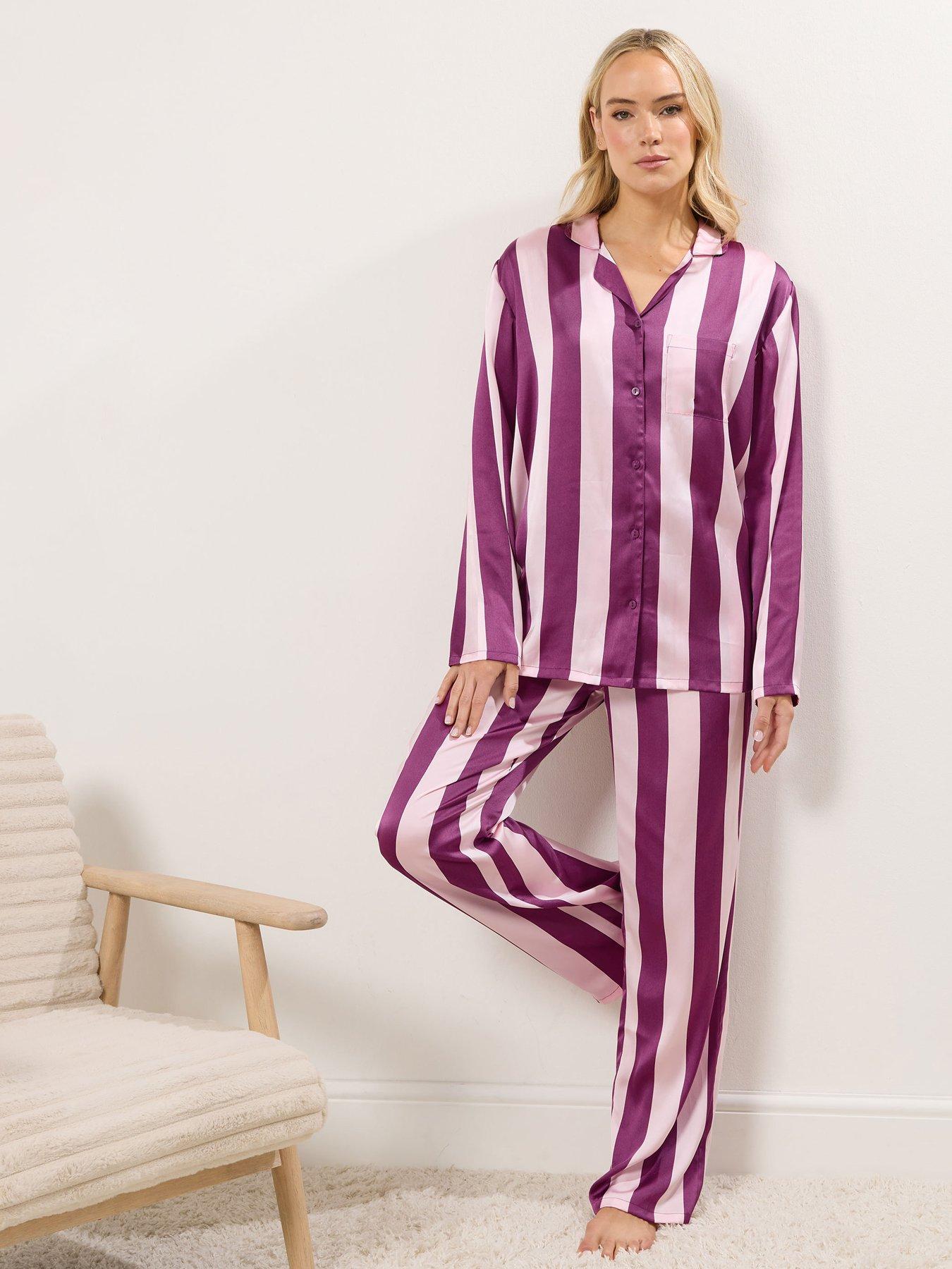 long-tall-sally-wide-stripe-satin-pj-set-redback