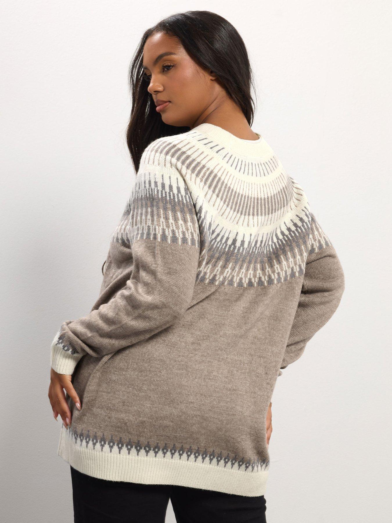 yours-curve-fairisle-jumper-naturalstillFront