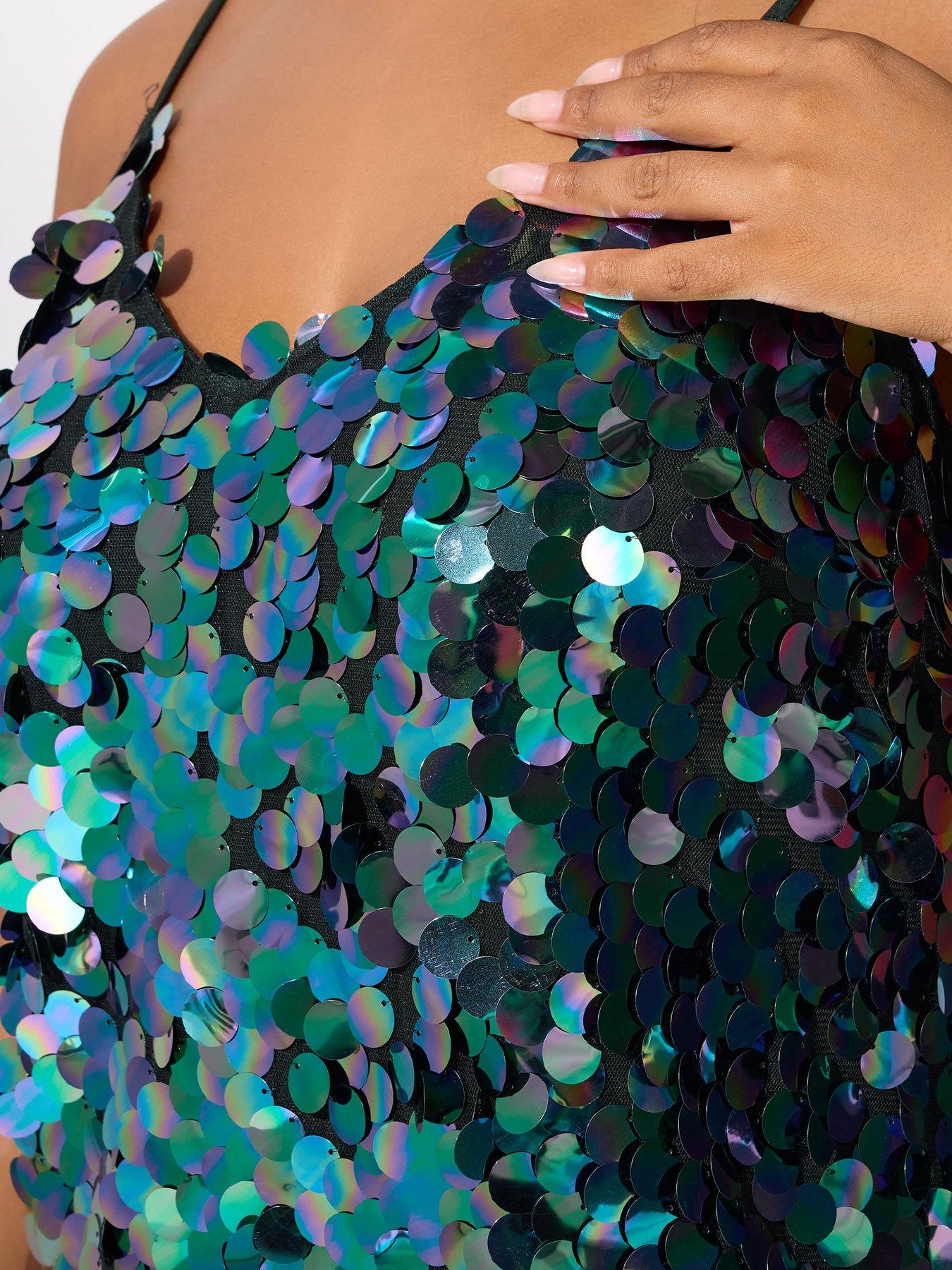 yours-curve-sequin-slip-dress-blackoutfit