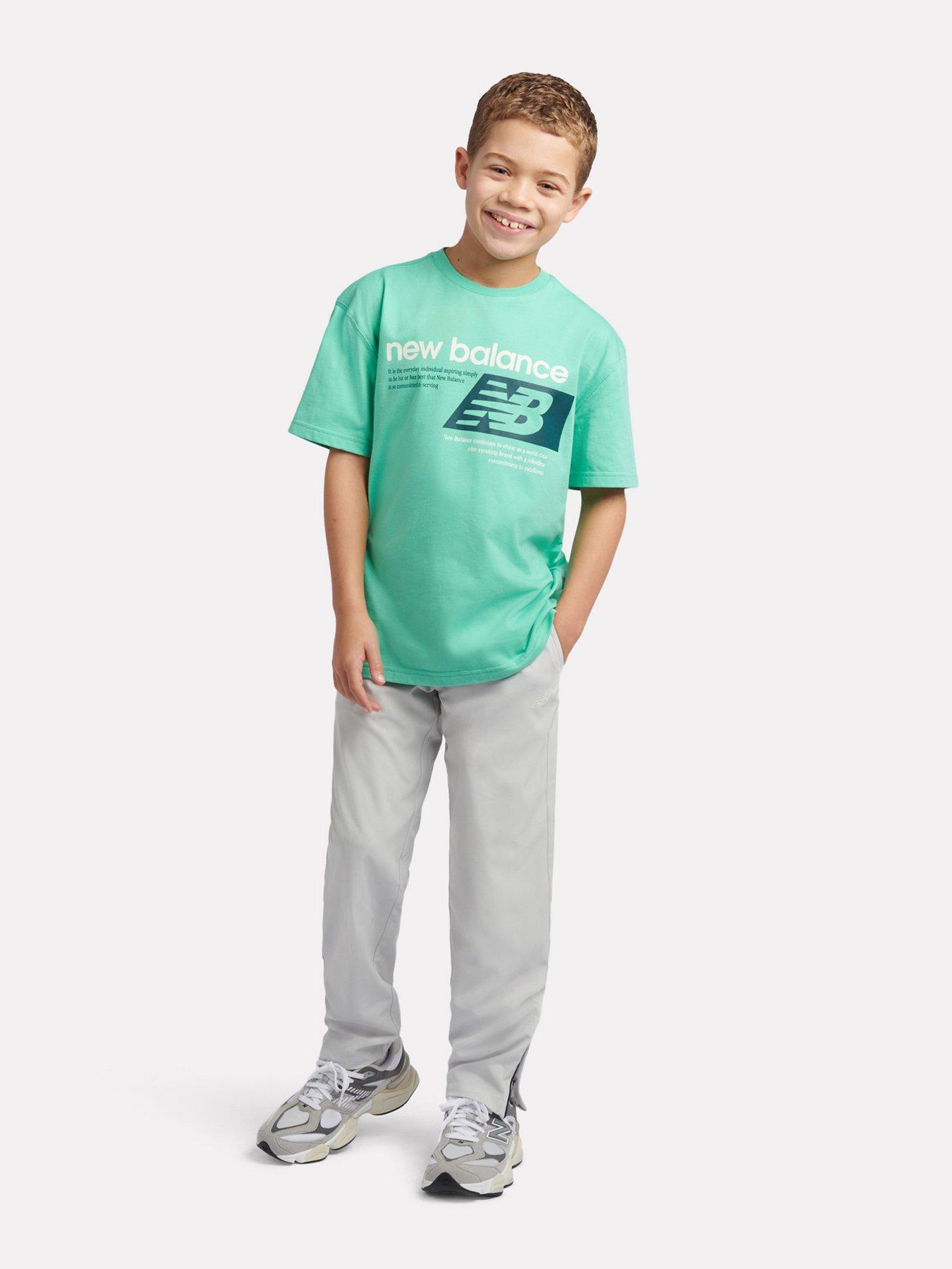 Image 3 of 5 of New Balance Junior Boys Athletic Graphic T-Shirt - Green