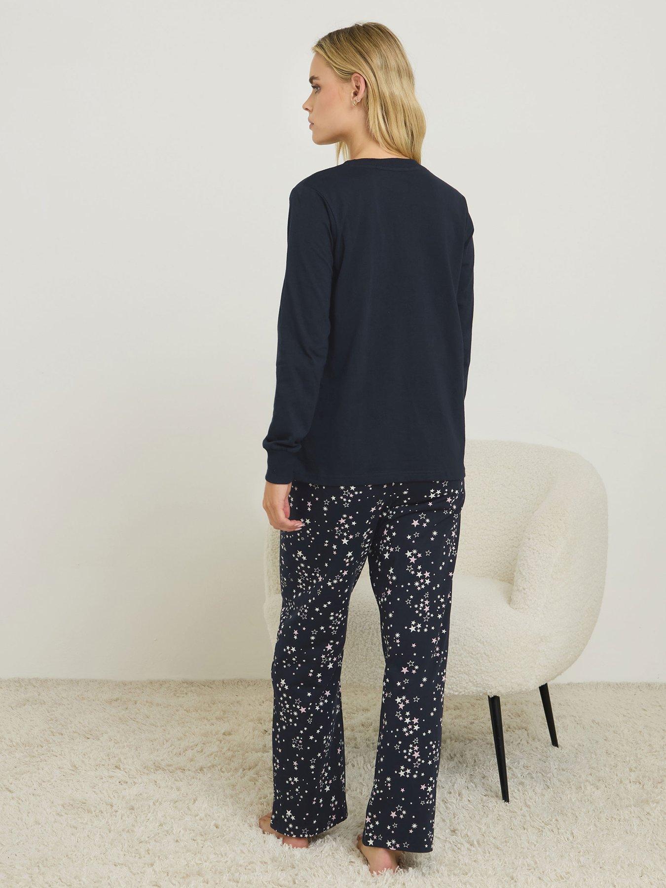 pixiegirl-petite-night-sky-pyjama-set-bluestillFront