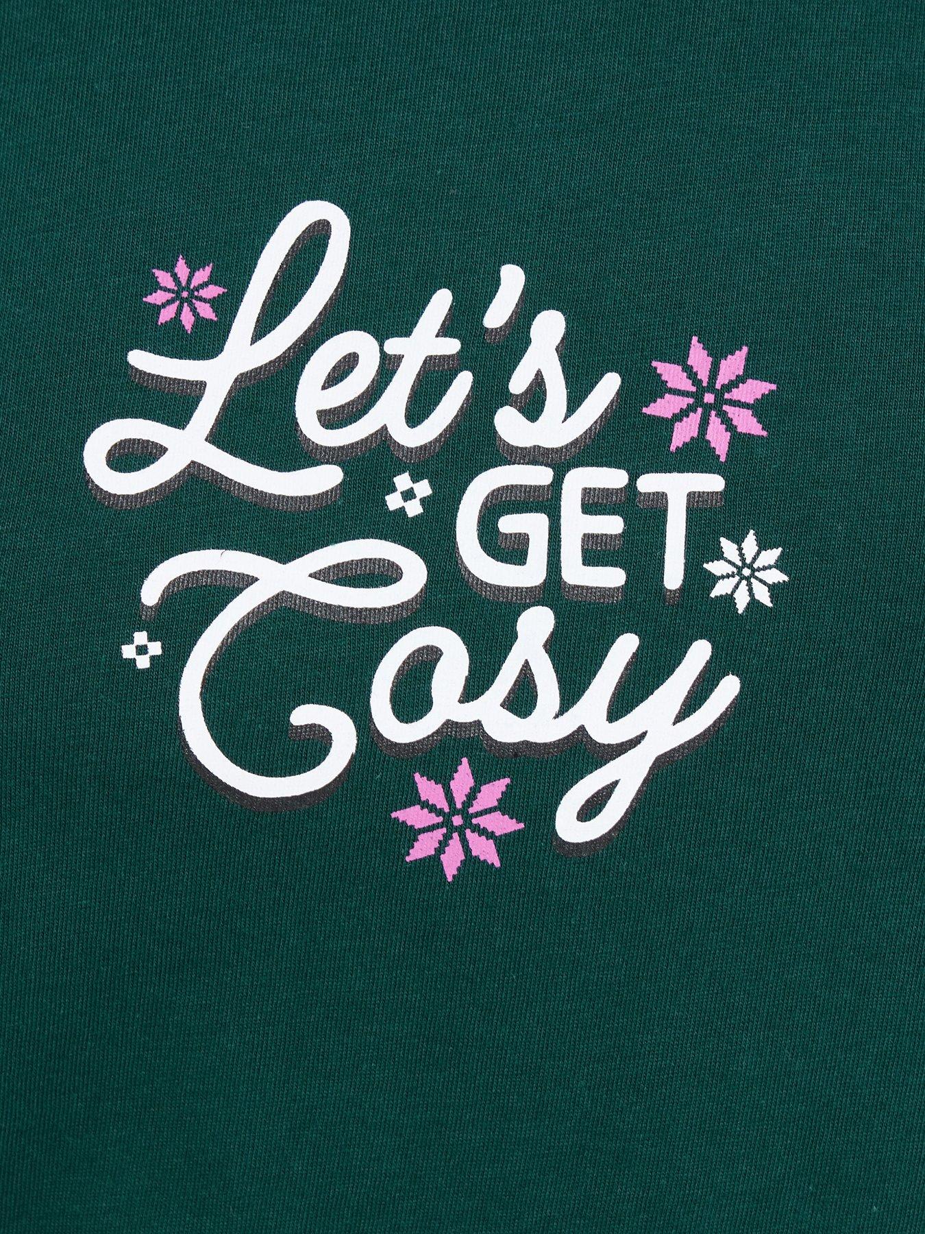 pixiegirl-petite-lets-get-cosy-pyjama-set-greendetail