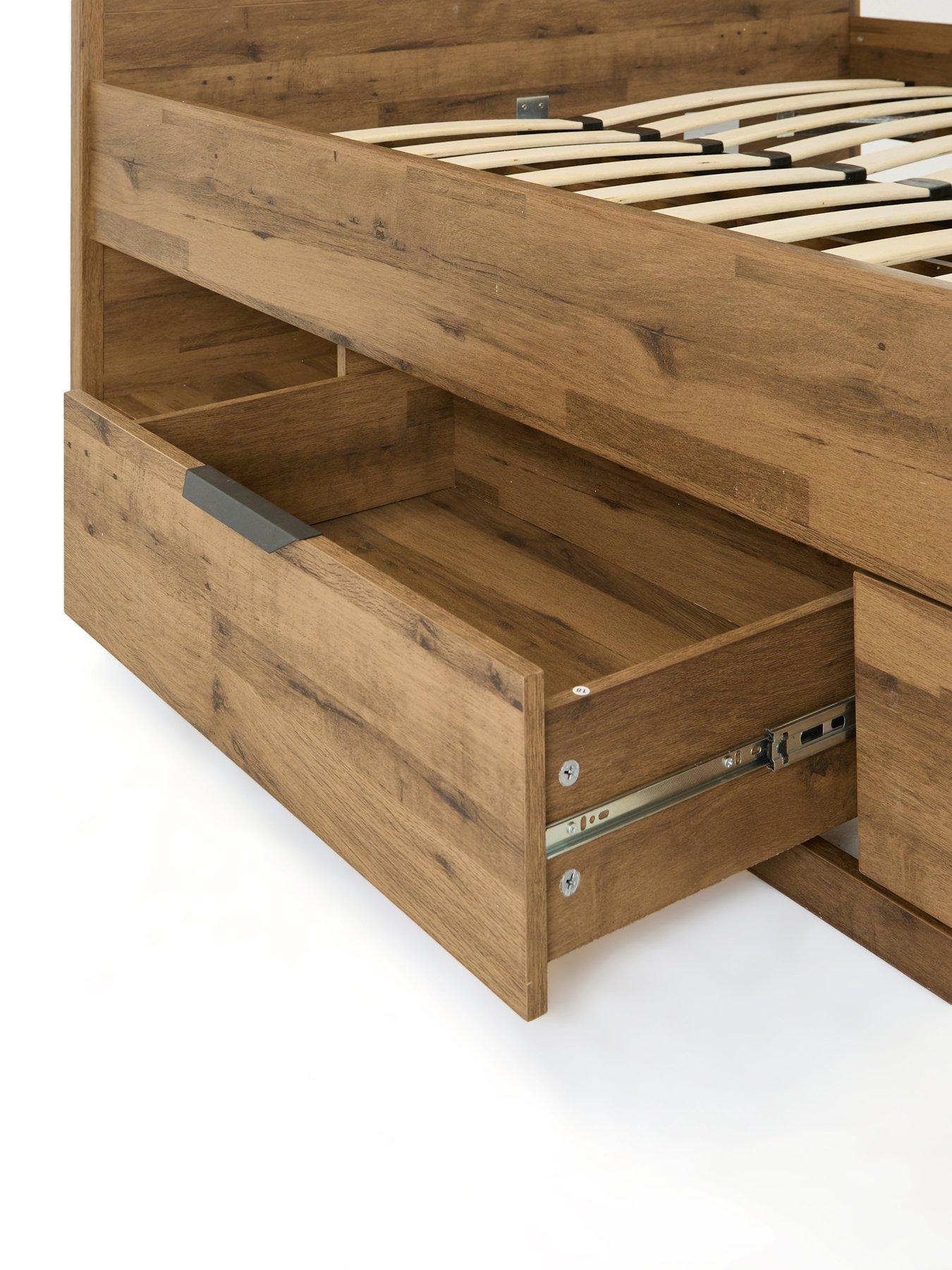 Image 5 of 7 of The Very Collection Harlem Storage Double Bed - FSC&reg; Certified