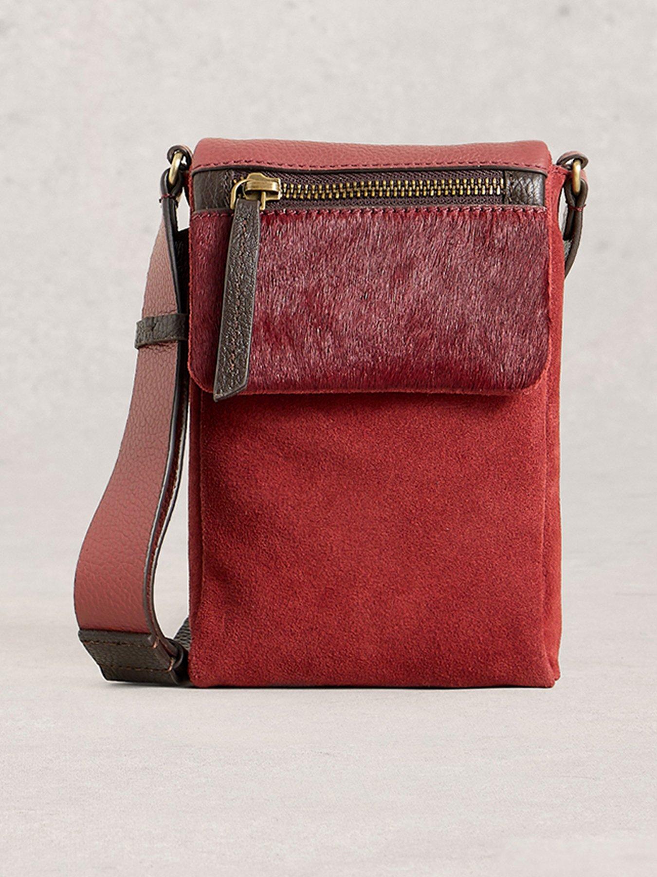 White Stuff Tiggy Phone Bag - Red