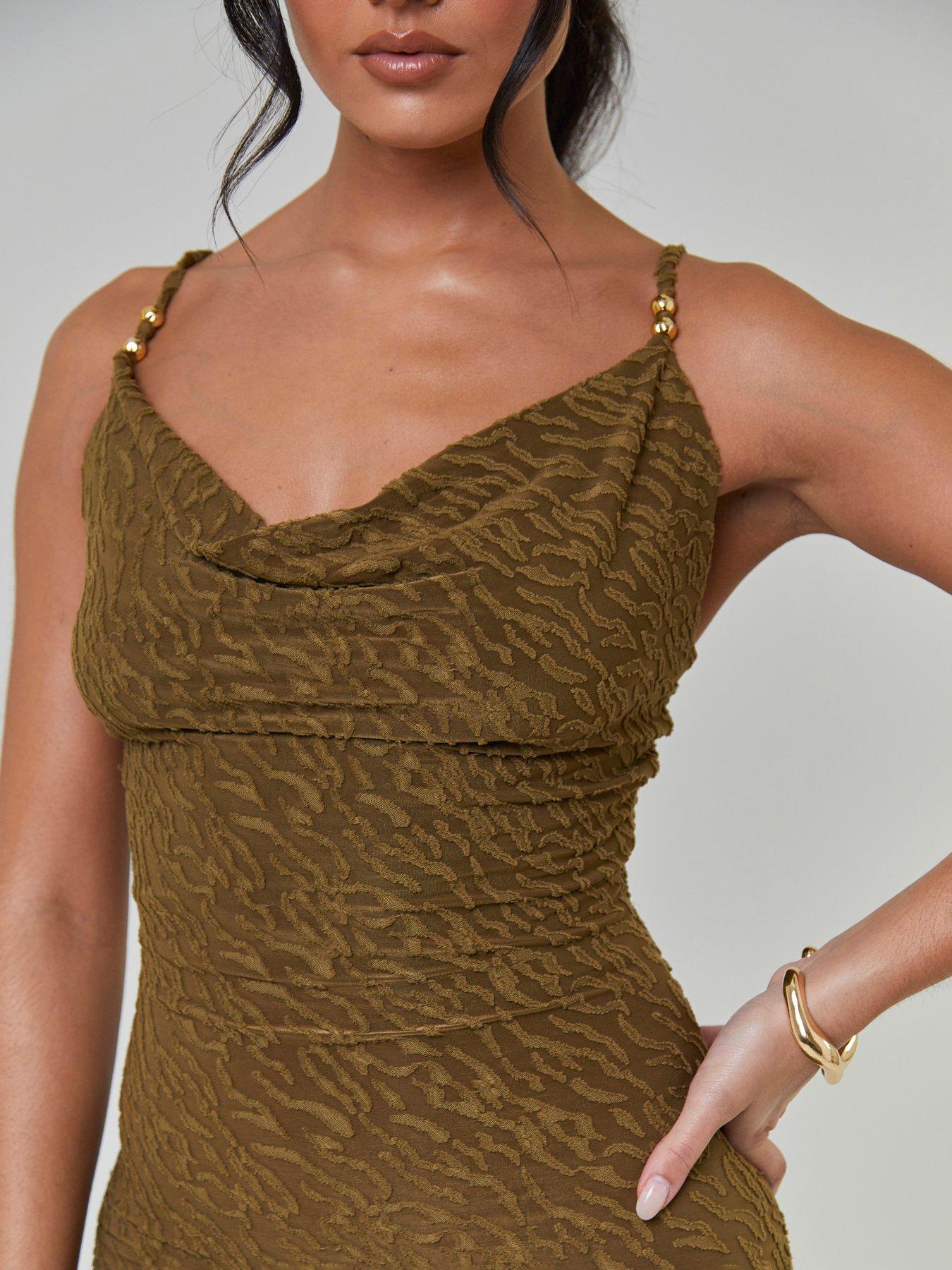 south-beach-textured-cowl-neck-maxi-dress-khakioutfit