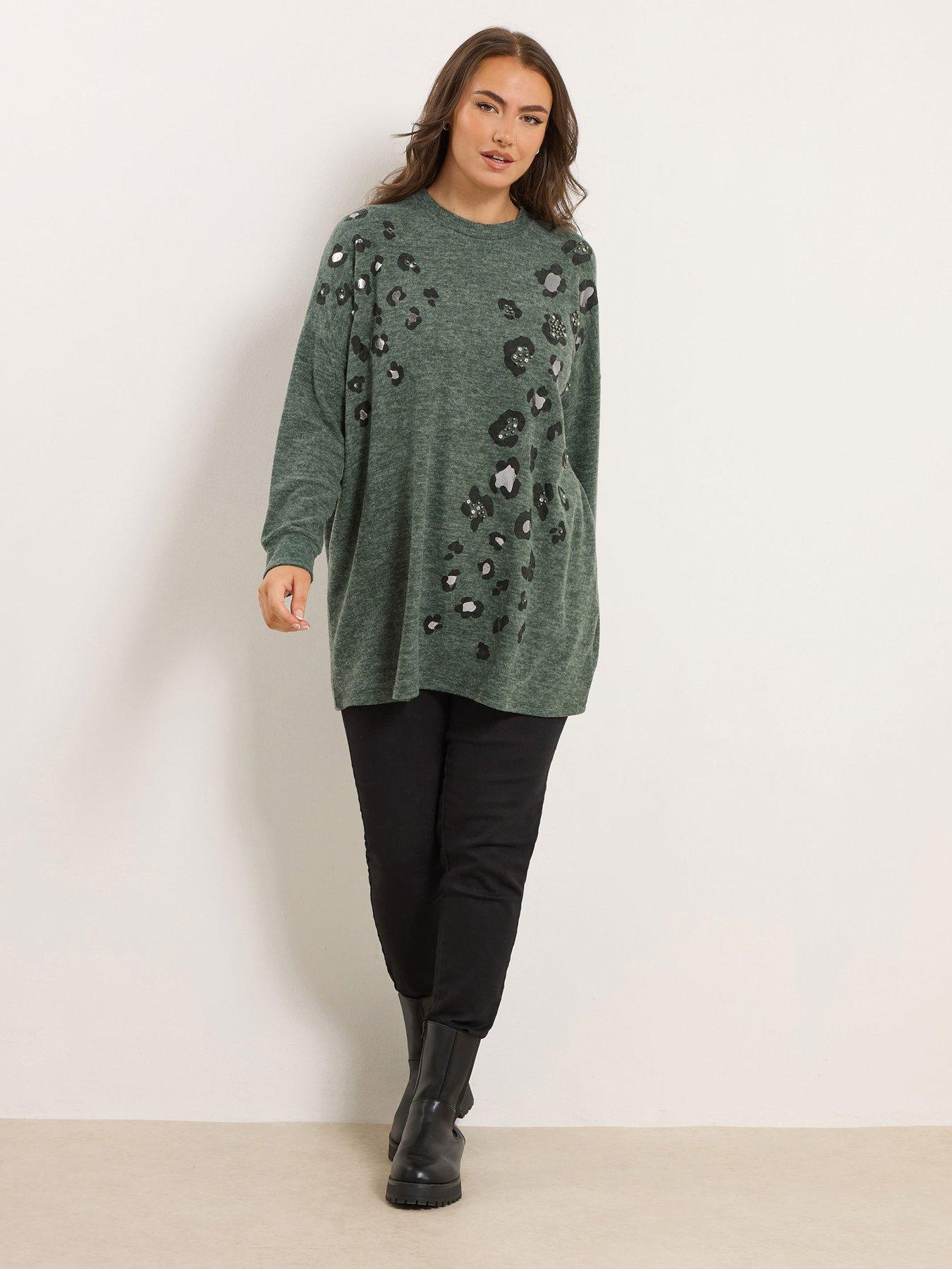 yours-curve-animal-stud-jumper--greenback