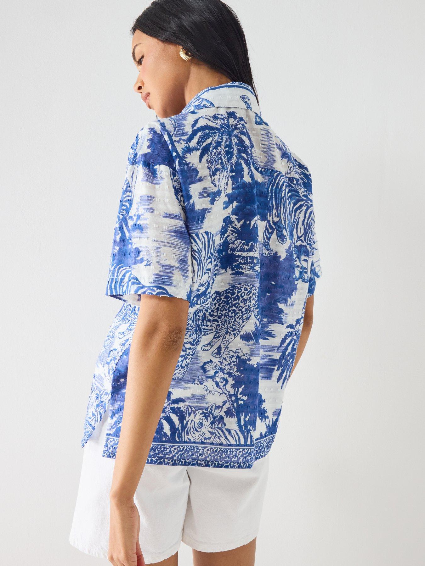 south-beach-leopard-printed-short-sleeve-shirt--bluestillFront