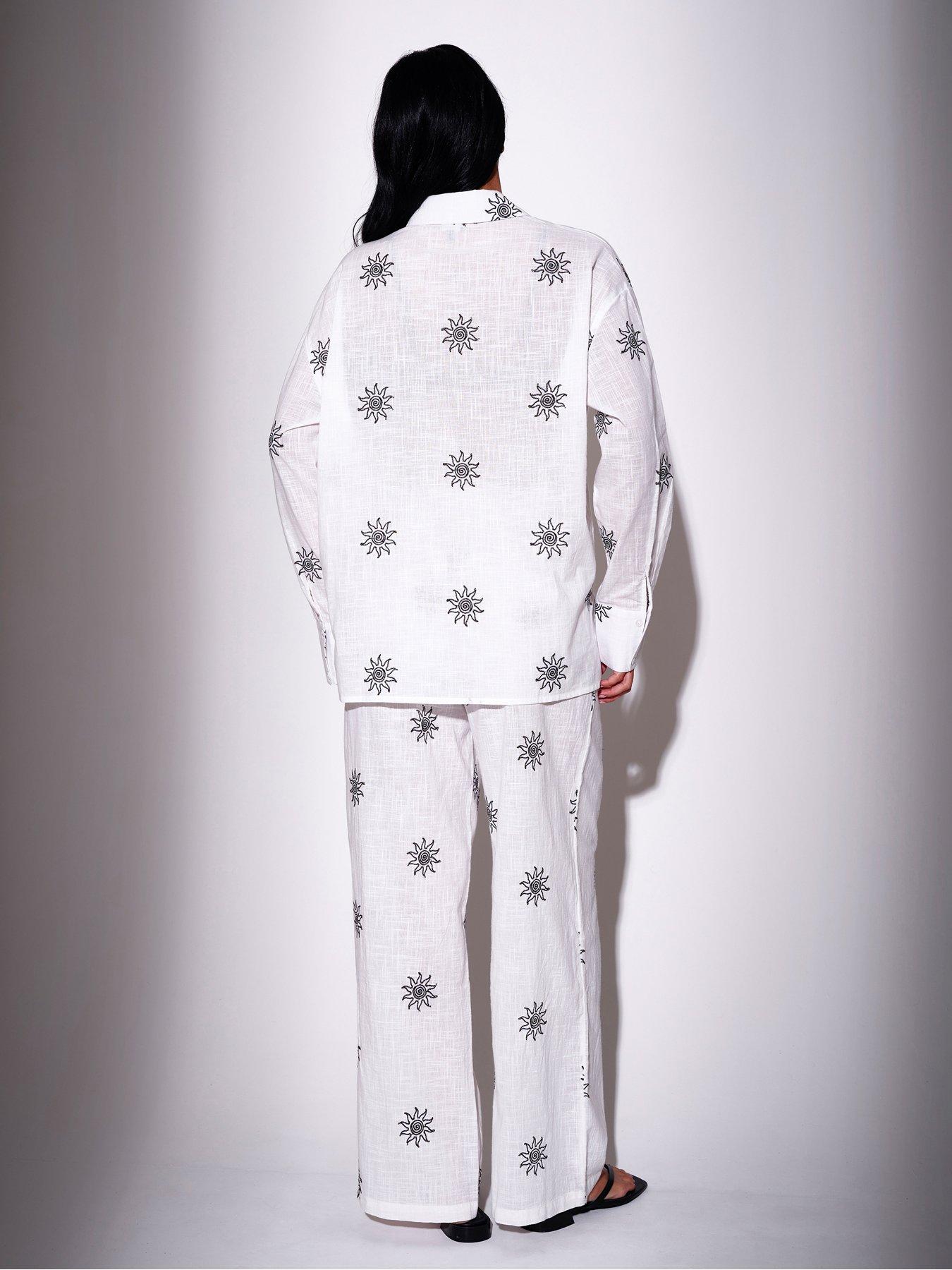 south-beach-embroidered-celestial-sun-shirt-overshirt-whitestillFront
