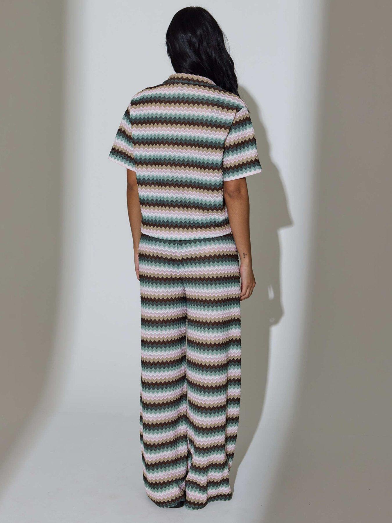 south-beach-crochet-short-sleeve-boxy-shirt--multistillFront