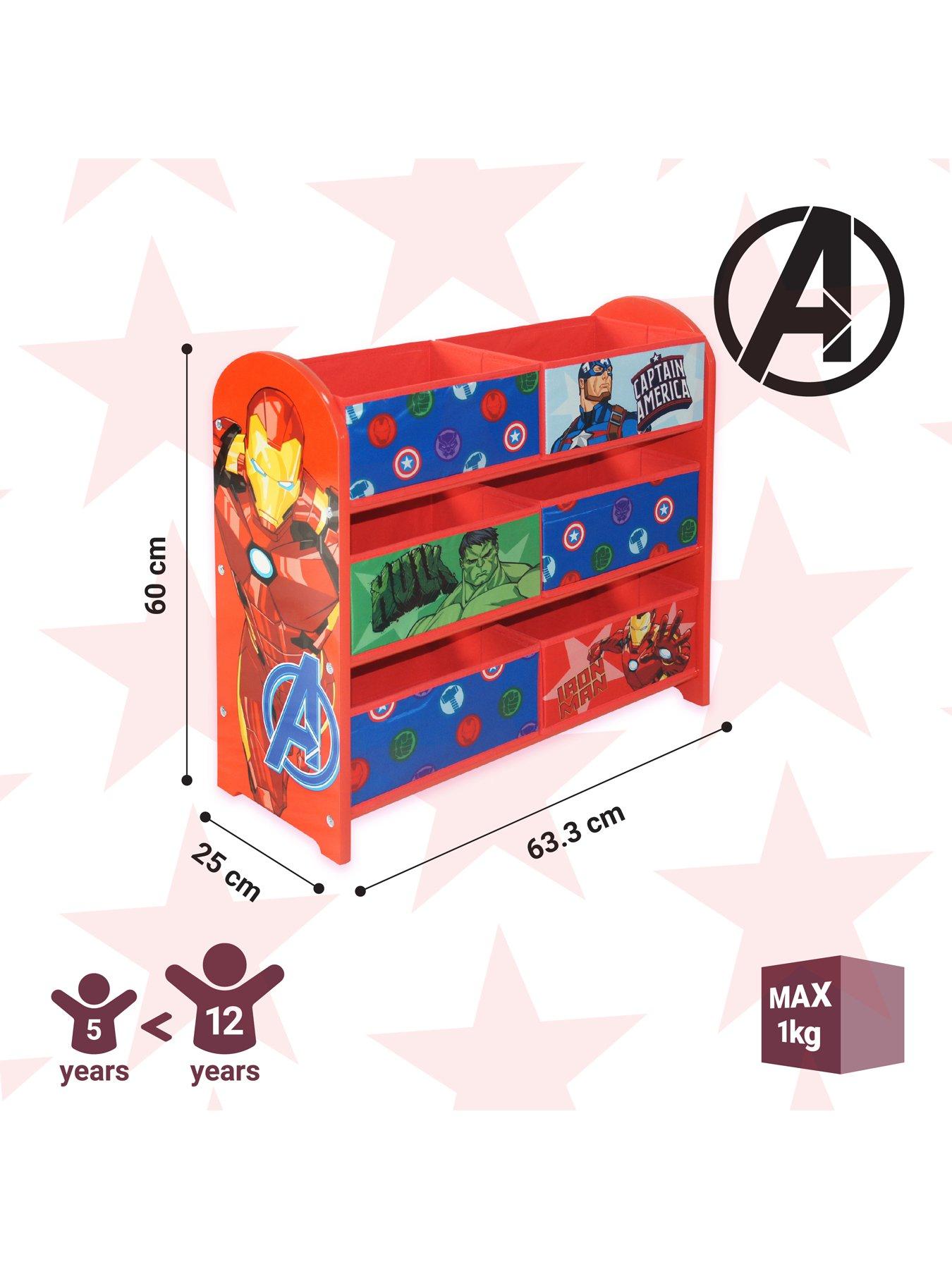 marvel-avengers-toy-storage-unit-6-box-organizer-for-bedroom-made-from-engineered-woodfabricmetal-easy-assembly-and-clean-upback