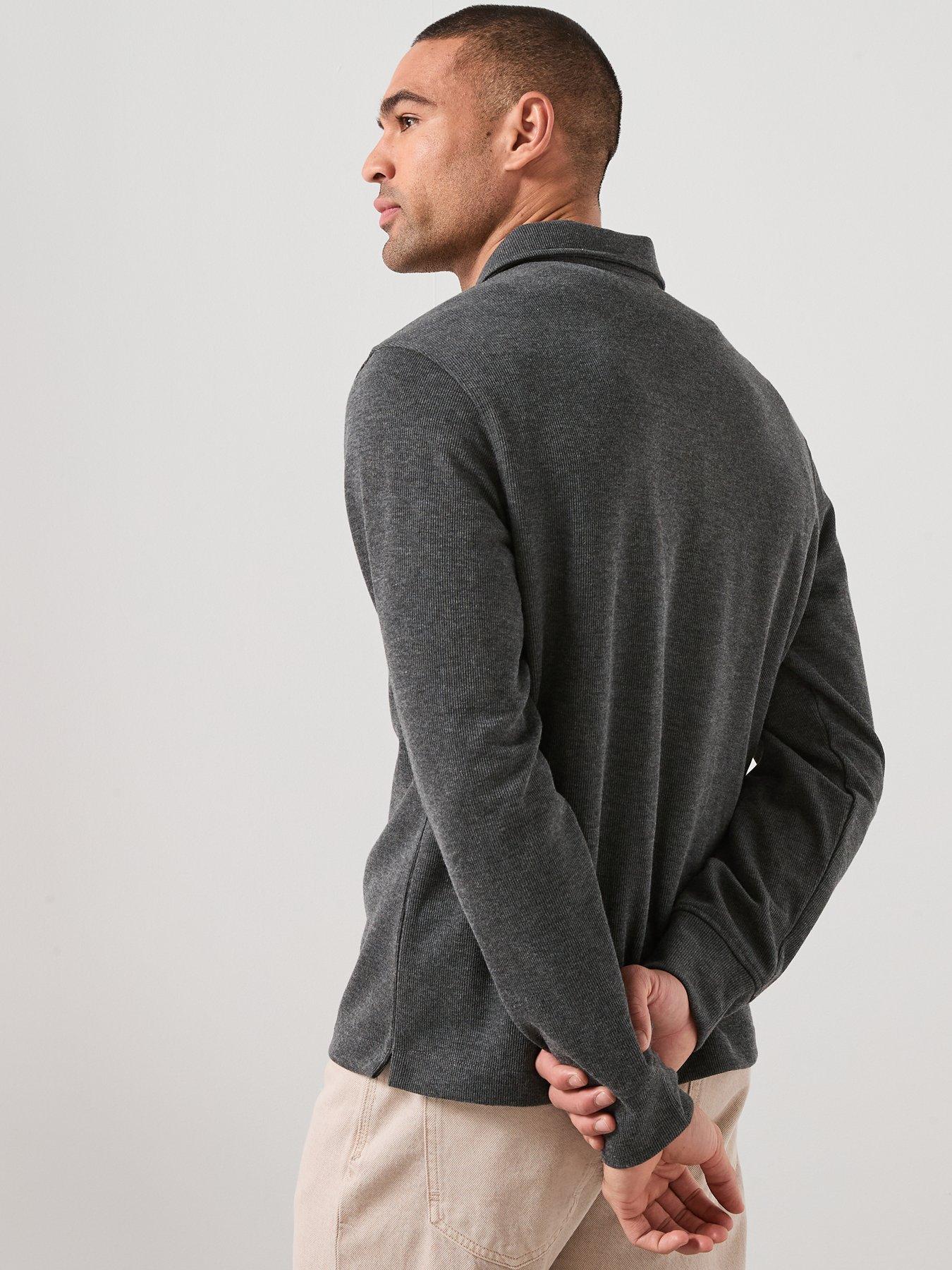 mango-shangaip-polo-sweatshirt-dark-greystillFront