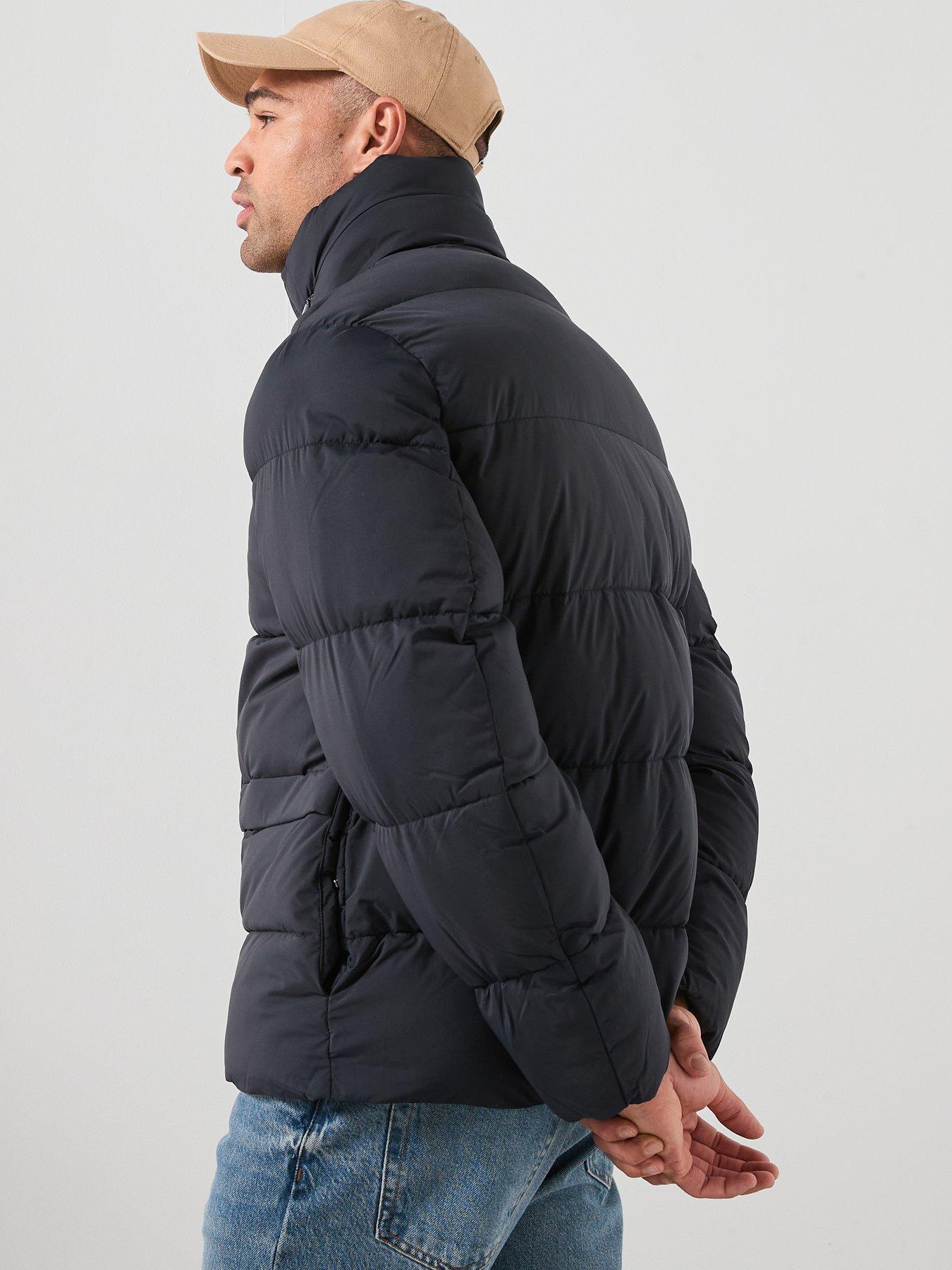 Image 2 of 6 of Mango Alonso Water Repellent Padded Jacket - Navy