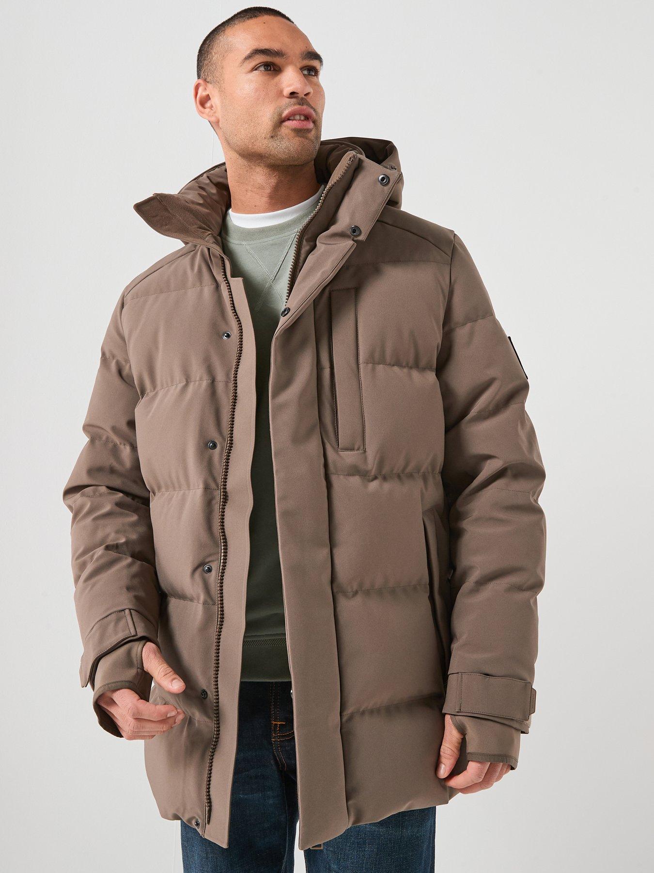 Belstaff Belstaff Pendulum 2 Way Stretch Padded Coat - Brown
