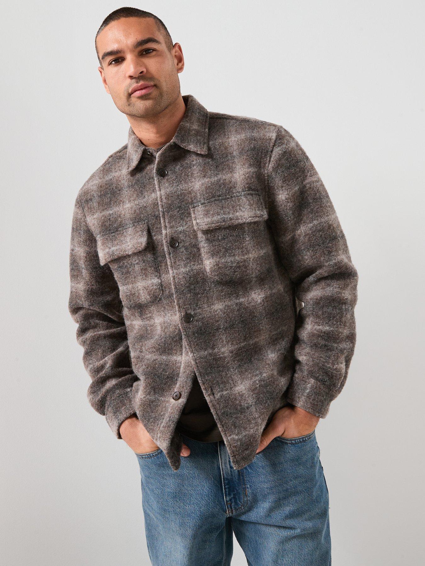 mango-bodrum-checked-double-pocket-jacket-brown