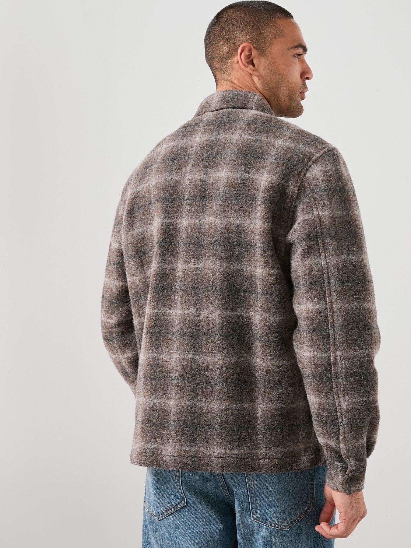 mango-bodrum-checked-double-pocket-jacket-brownstillFront