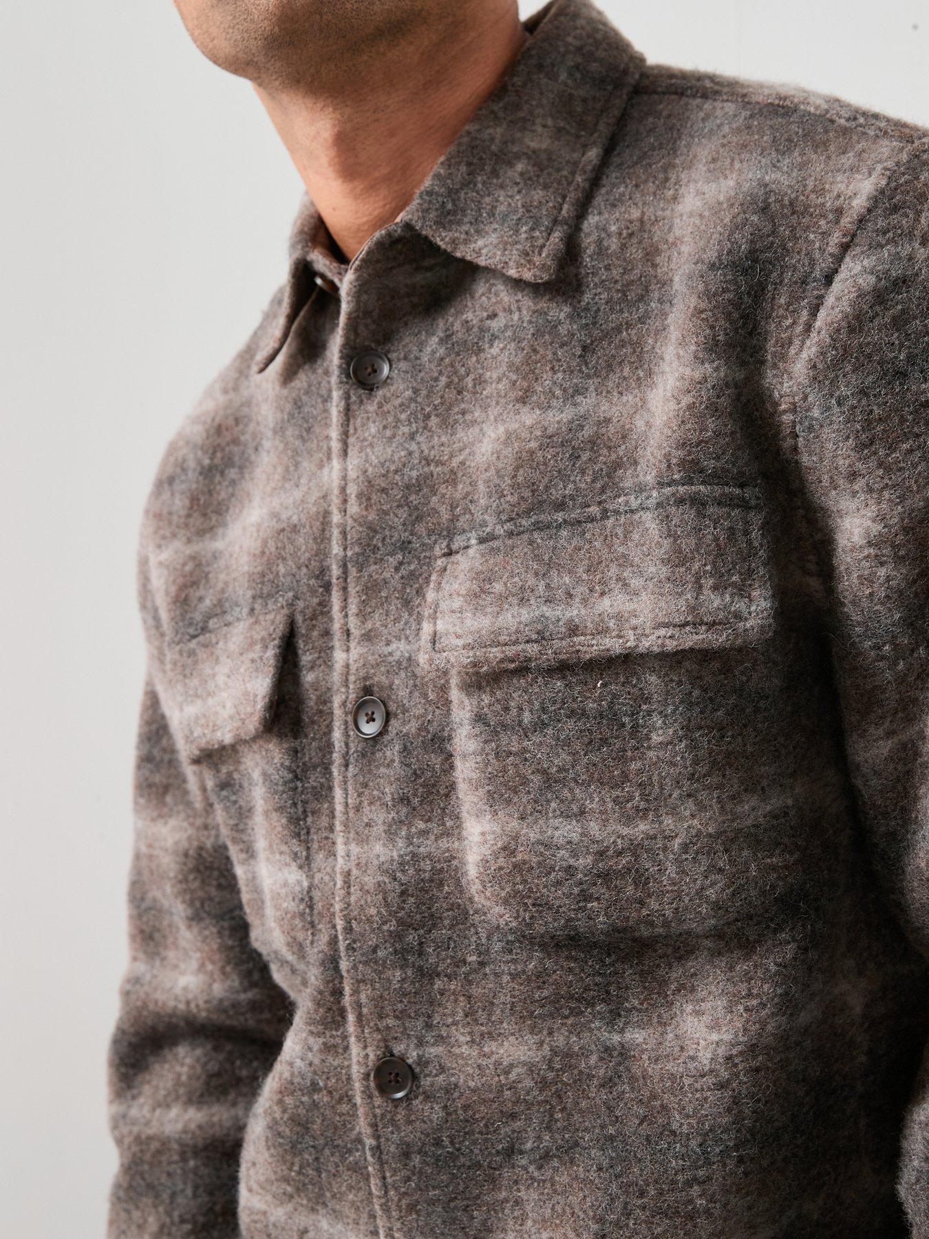 mango-bodrum-checked-double-pocket-jacket-brownoutfit