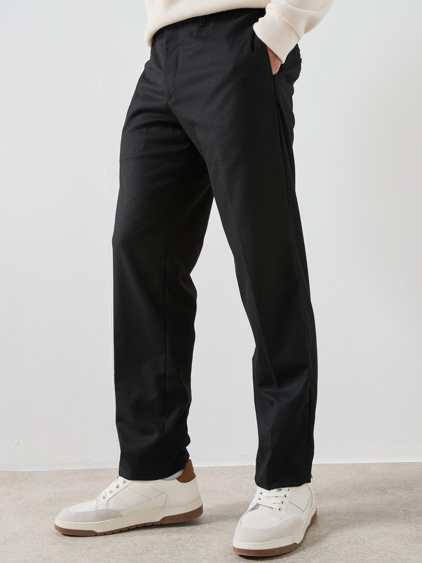 mango-mango-dover-trousers-blackfront