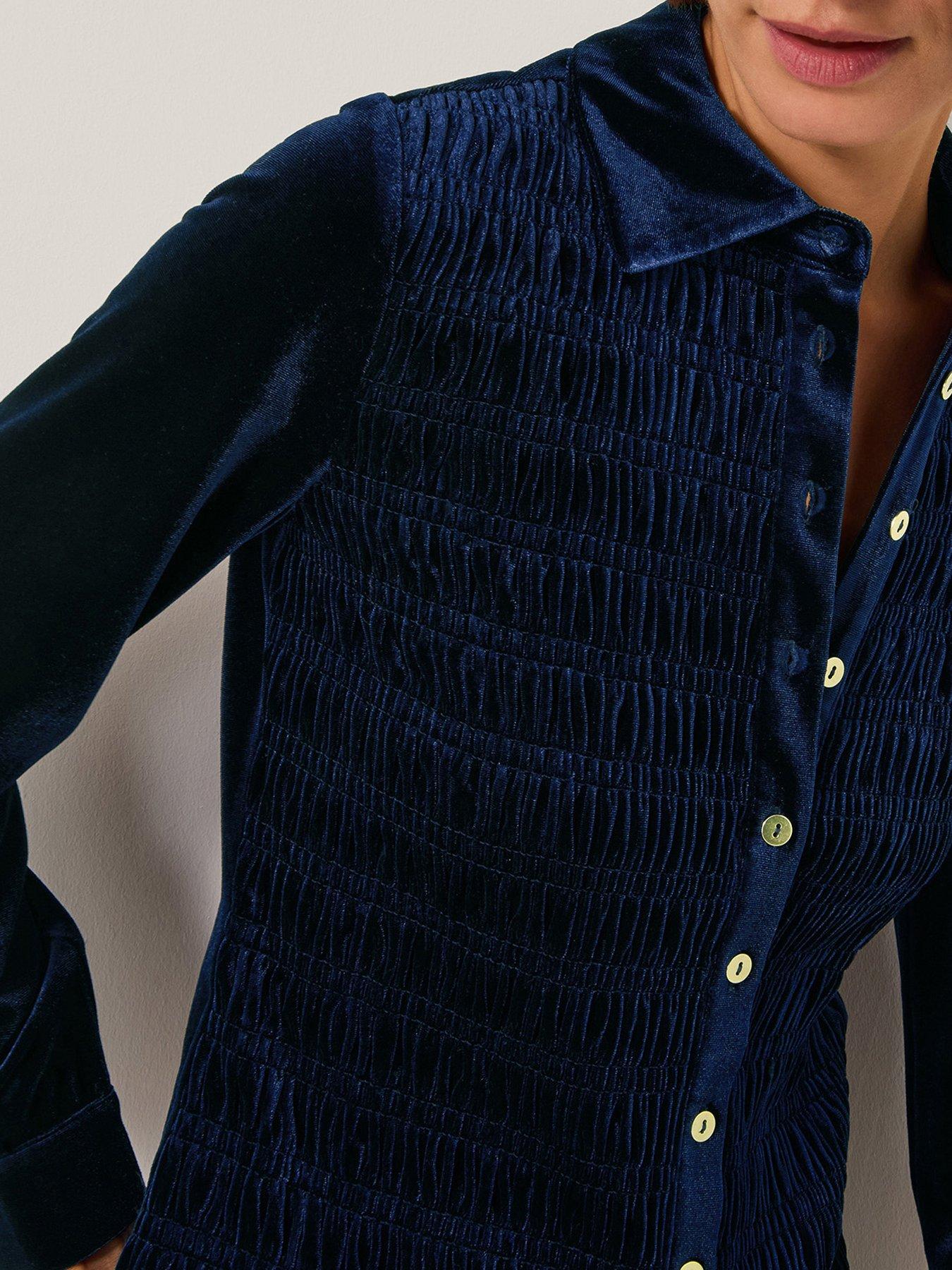 monsoon-sam-shirred-velvet-shirt-bluedetail