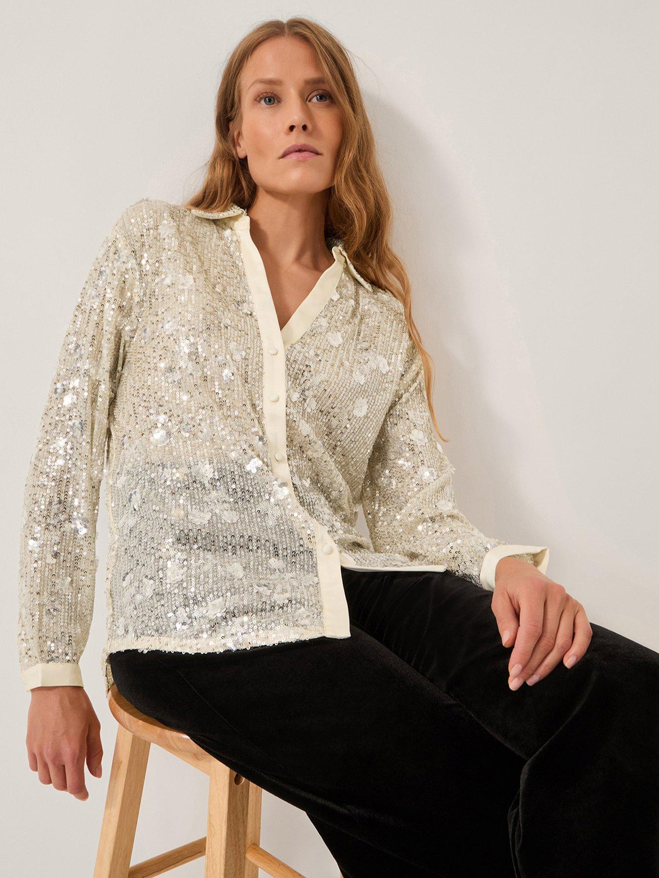 monsoon-seema-sequin-shirt-silverfront
